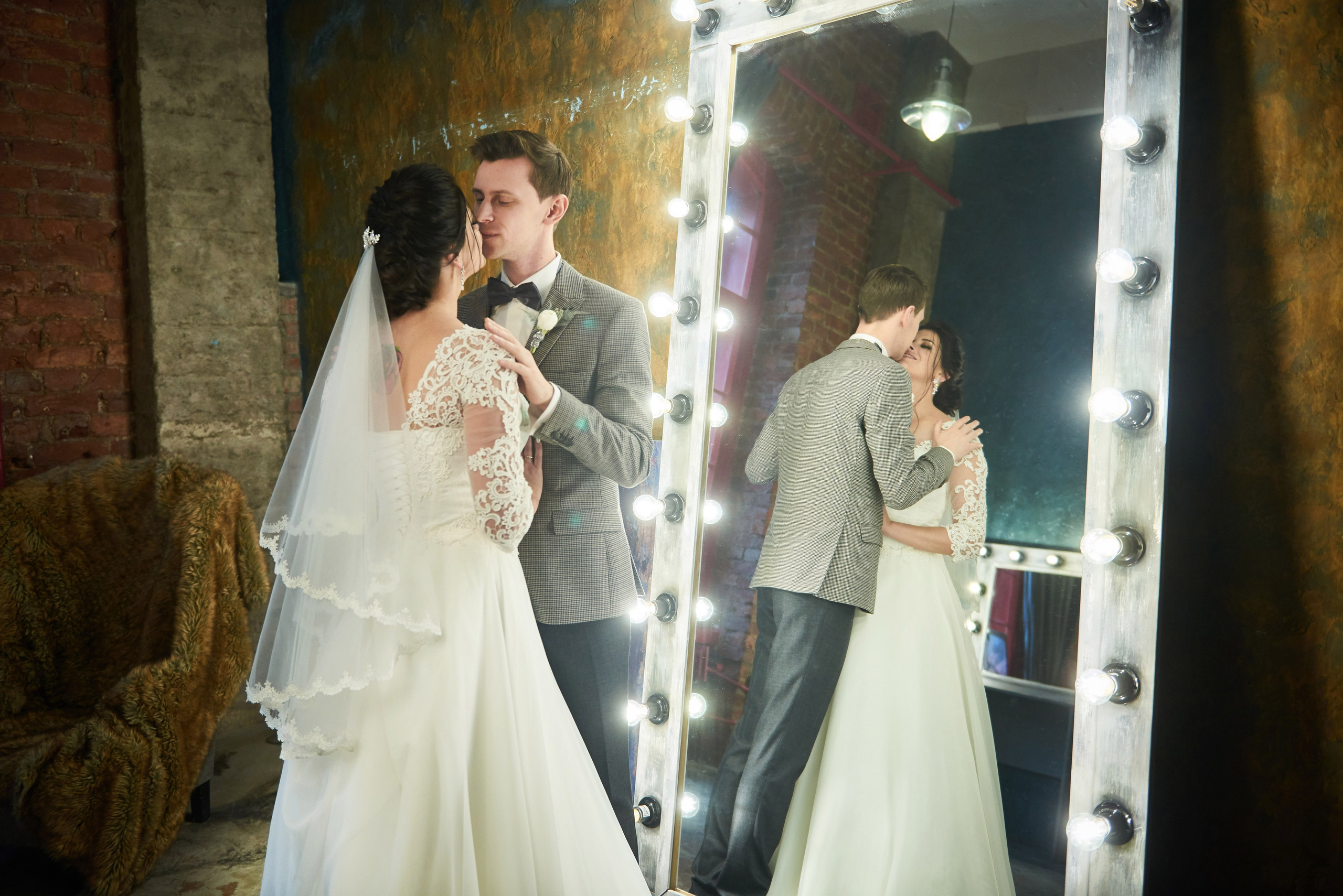 Наталия и Дмитрий (фотосессия в студии). Портретный, семейный и свадебный фотограф в Санкт-Петербурге и в Пушкине Ширяев Денис