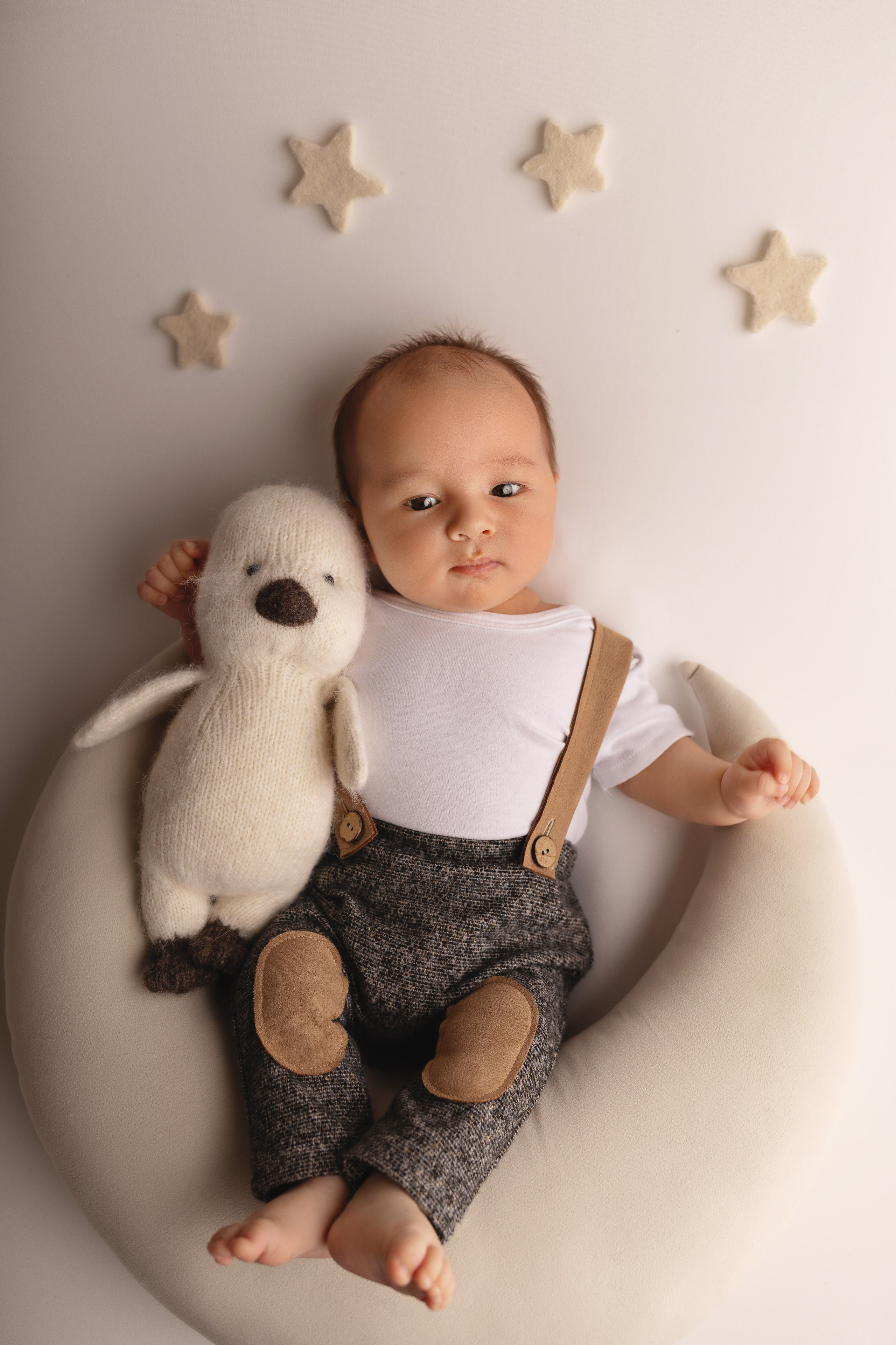 Классическая фотосессия малыша. Фотограф новорожденных малышей в Омске и Омской области Эльвира Камаева