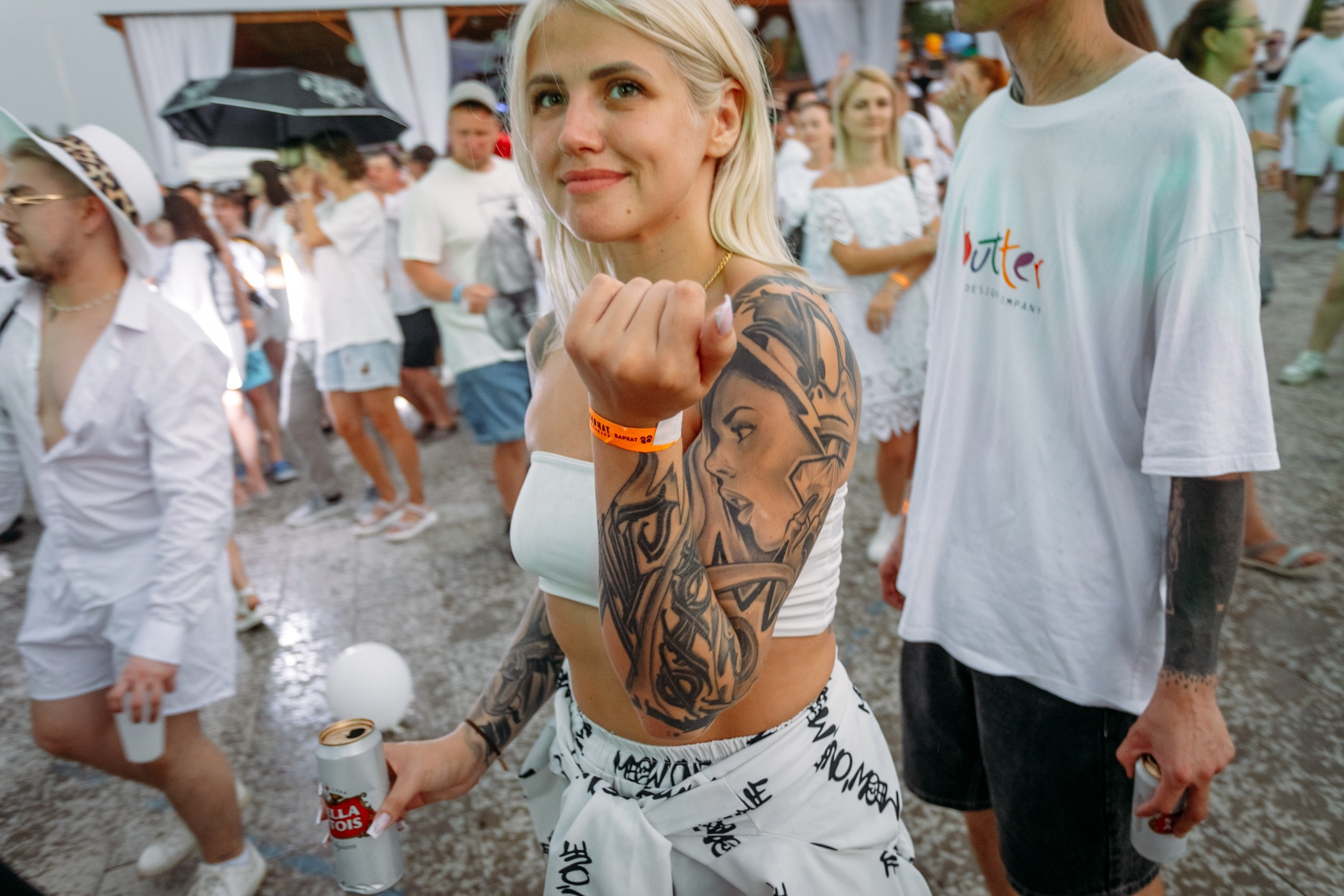 White Party @ Бархат парк. Репортажный фотограф Максим Полянский. Москва, Санкт-Петербург, Красноярск