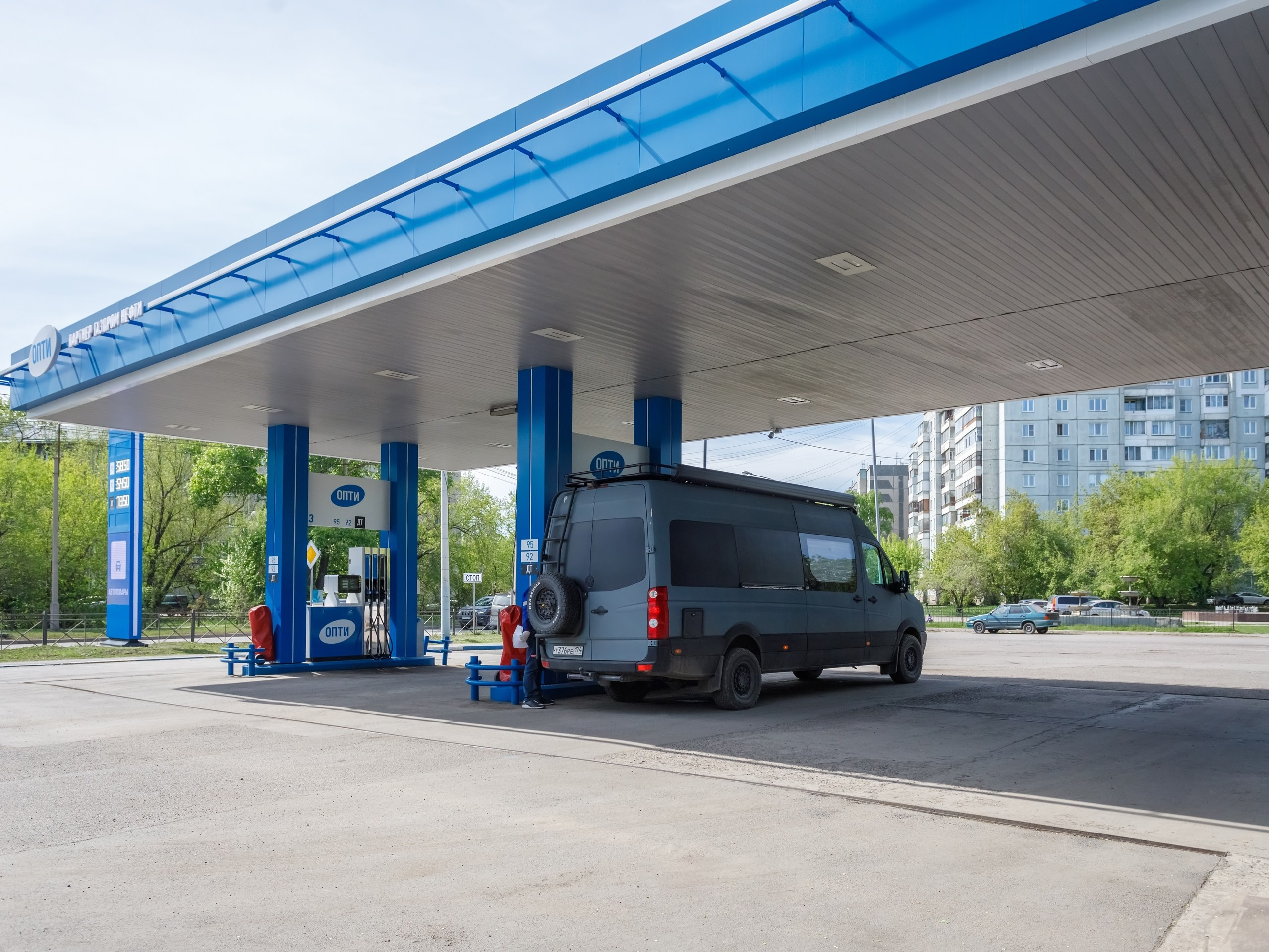 Опти АЗС. Газпром нефти