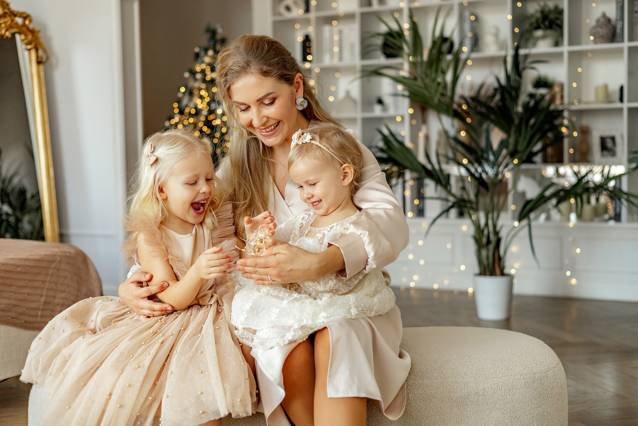 Новогодние студии. Семейный и детский фотограф в Москве Анна Чертополох