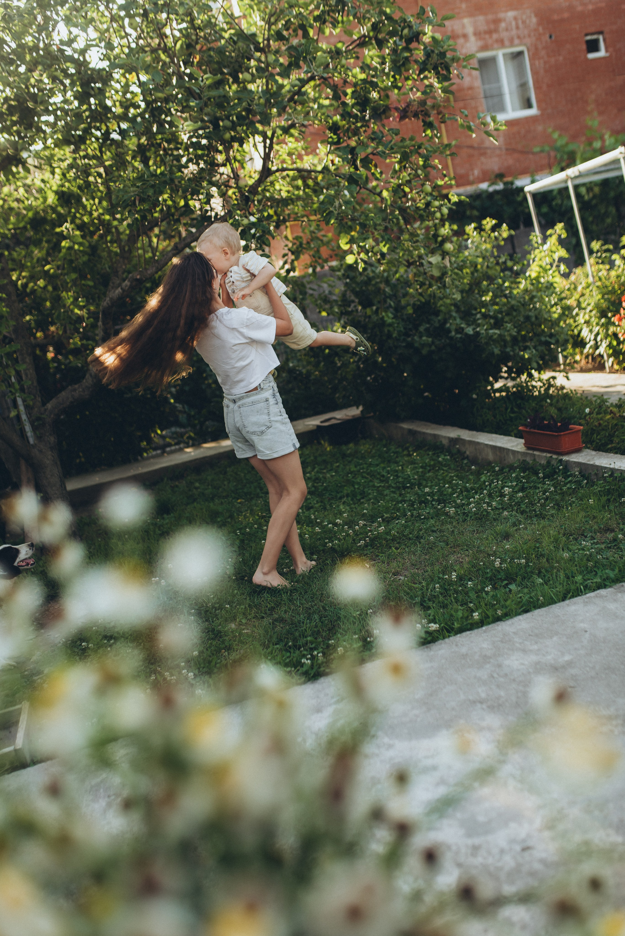 Домашняя семейная фотосессия пикник в Сочи. Фотограф в Сочи — Маргарита Поганова
