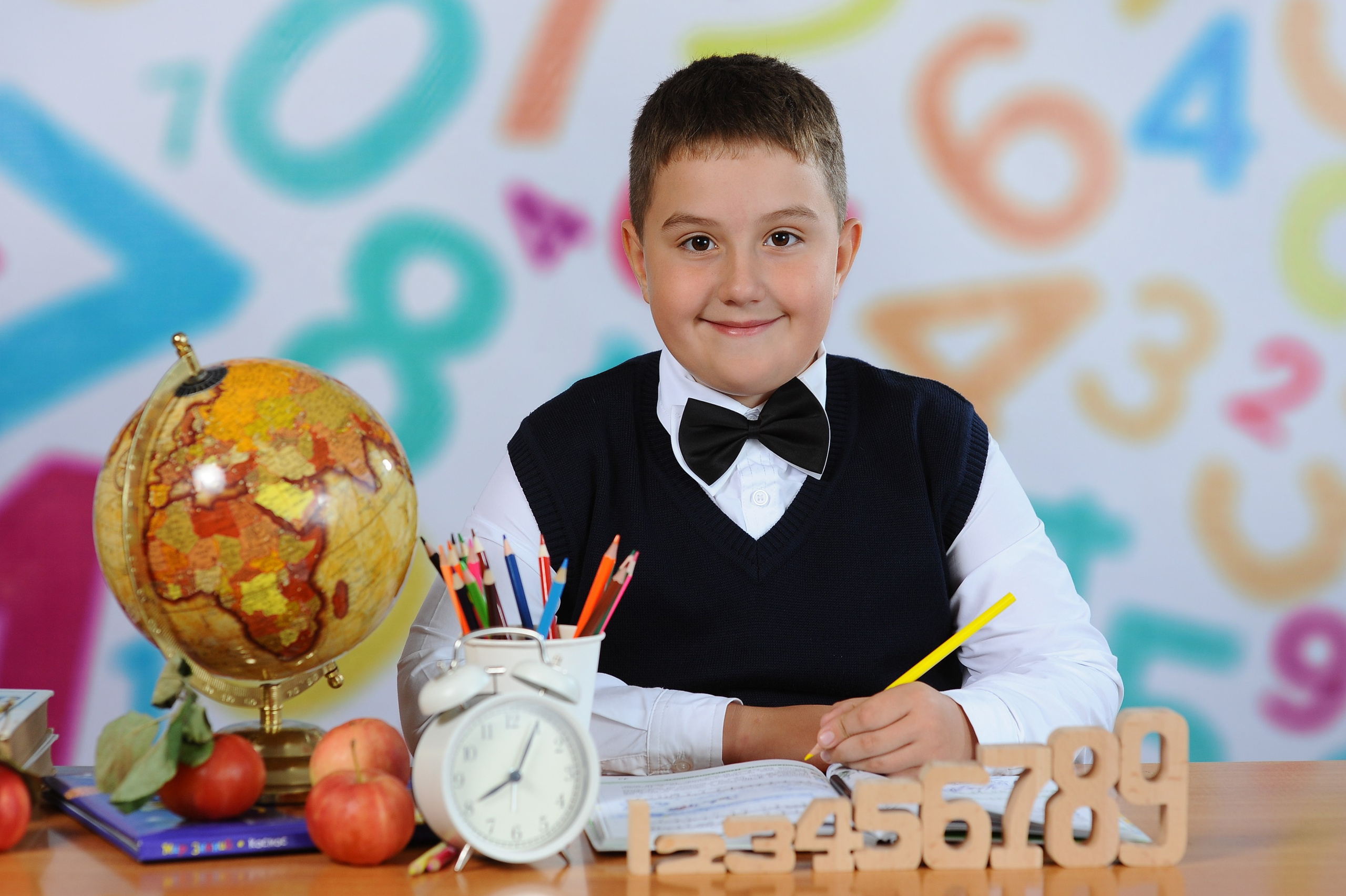 Портрет Цифры 25. Новогодний лес