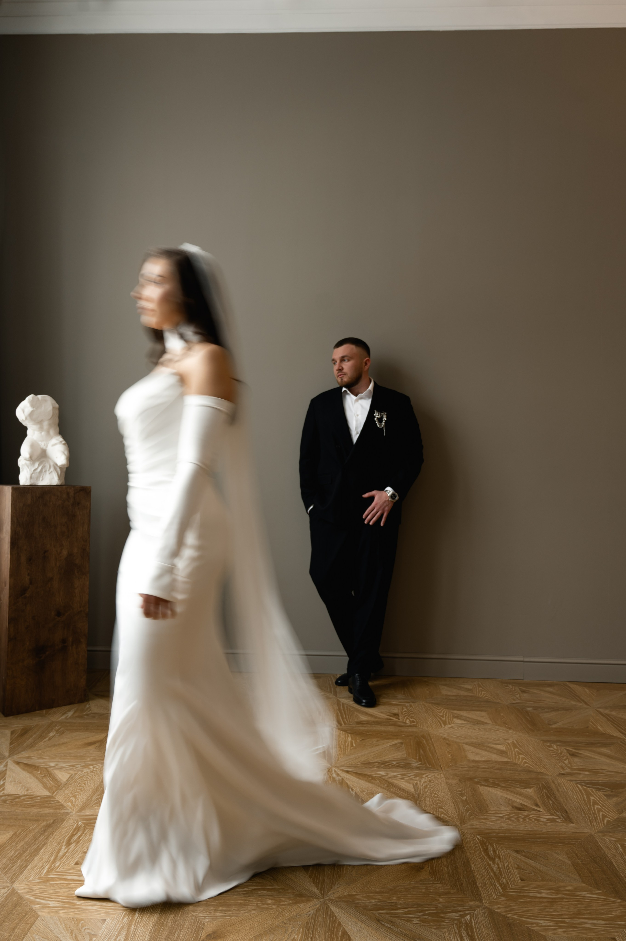 Свадебная фотосессия в студии. Свадебный и семейный фотограф в Краснодаре Алина Мельник