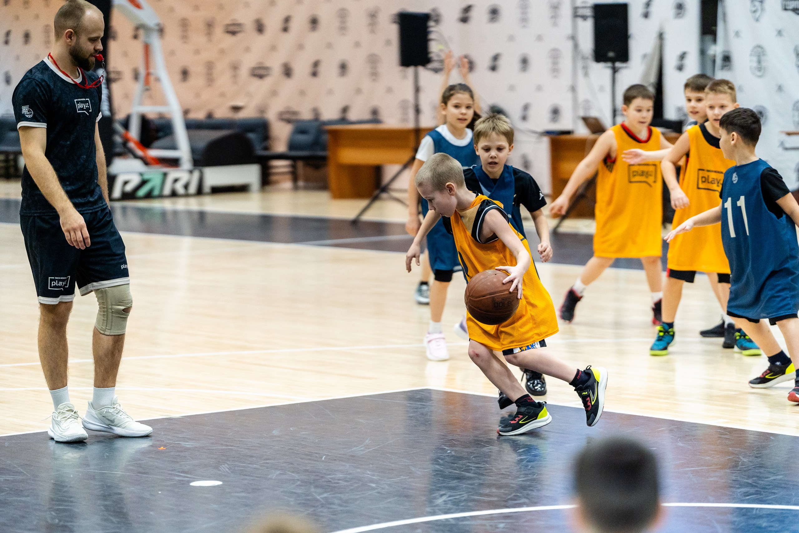 Школа баскетбола. Репортажный и портретный фотограф в Нижнем Новгороде Максим Горшков