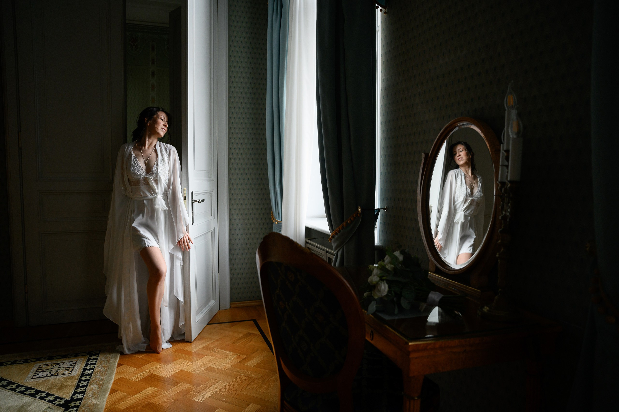 Утро невесты в отеле Националь, Москва. Semerlina.ru