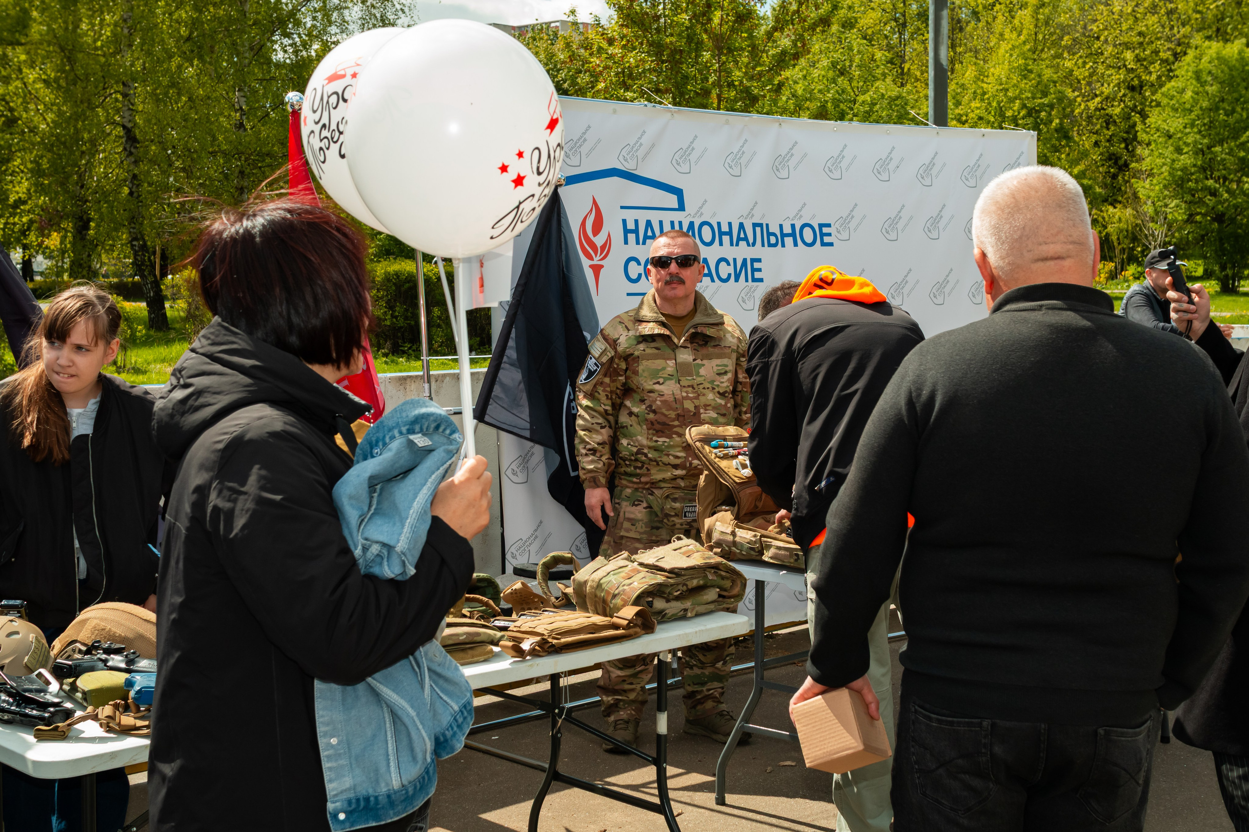 Репортаж с 9 мая 2025 года, День Победы! ВАО Москва. Фотограф Илья Варакин