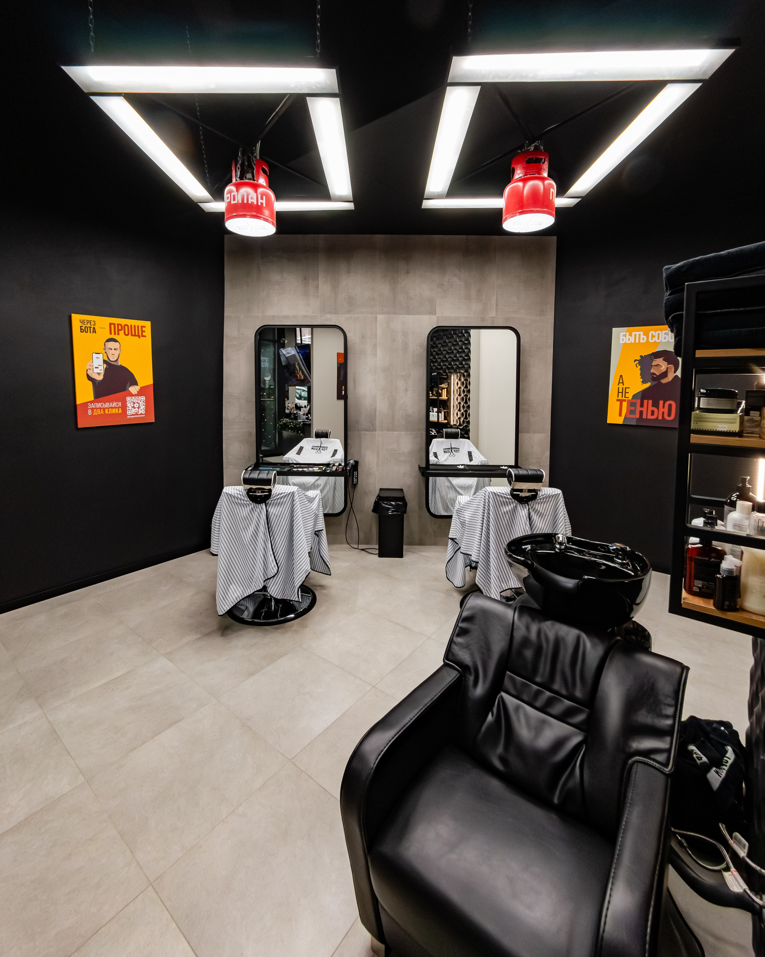 Интерьер TOPGUN. Фотограф Илья Варакин