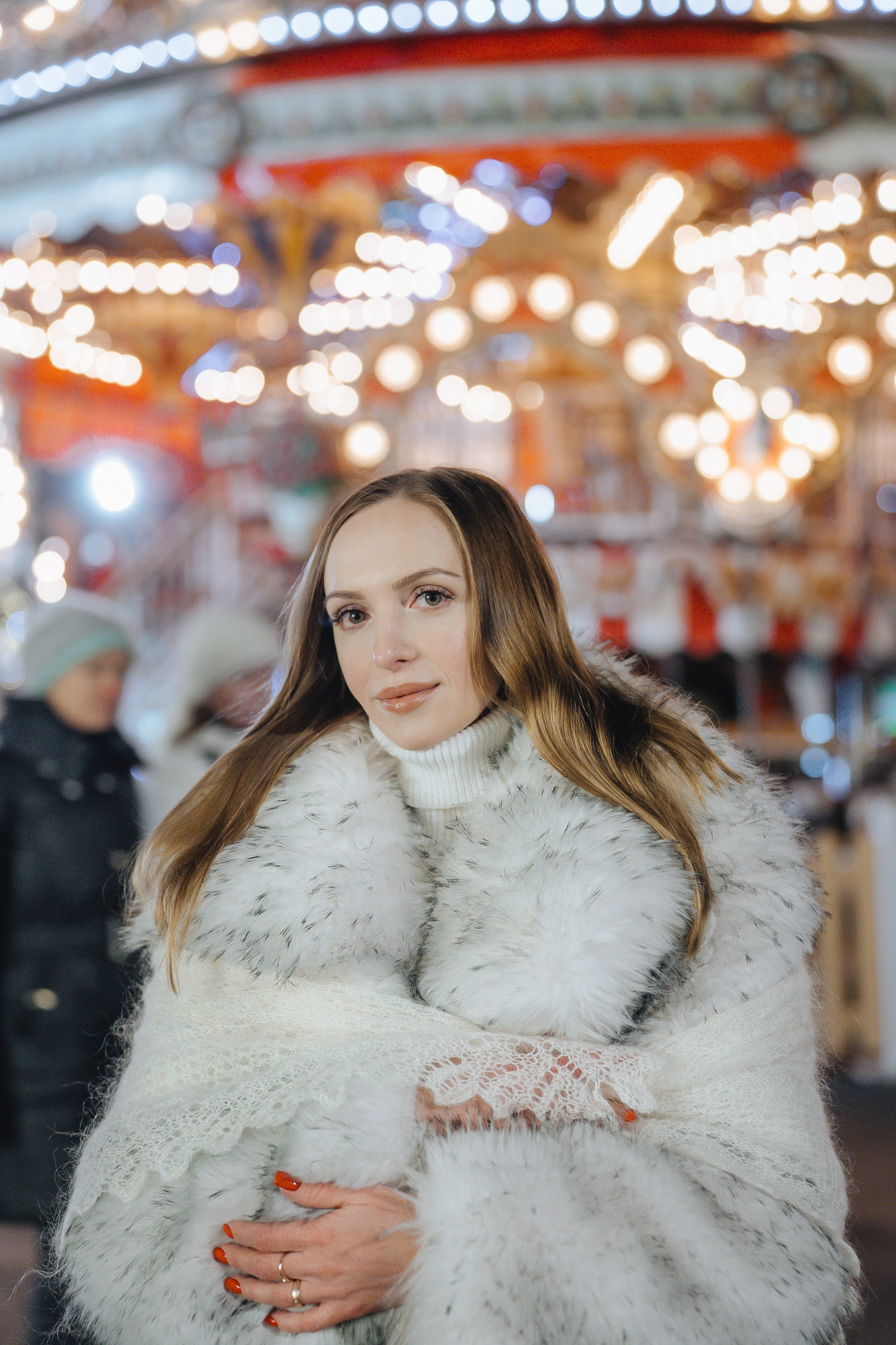 ПРОГУЛКА НА МАНЕЖНОЙ ПЛОЩАДИ ДЛЯ ДЕВУШКИ ПЕРЕД НОВЫМ ГОДОМ (НОВОГОДНЯЯ ФОТОСЕССИИЯ НА МАНЕЖНОЙ ПЛОЩАДИ). Профессиональный фотограф, Санкт-Петербург — Виктория Богомолова