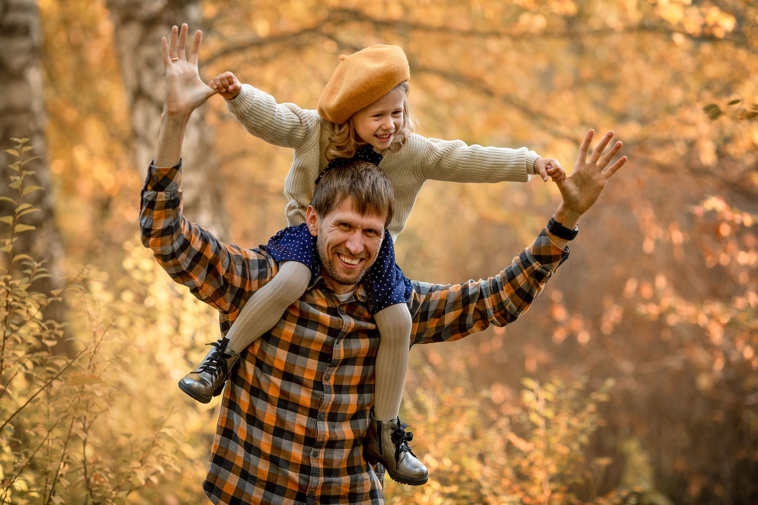 Тёплая осень. Детский и семейный фотограф в Красноярске Елена Коровкина