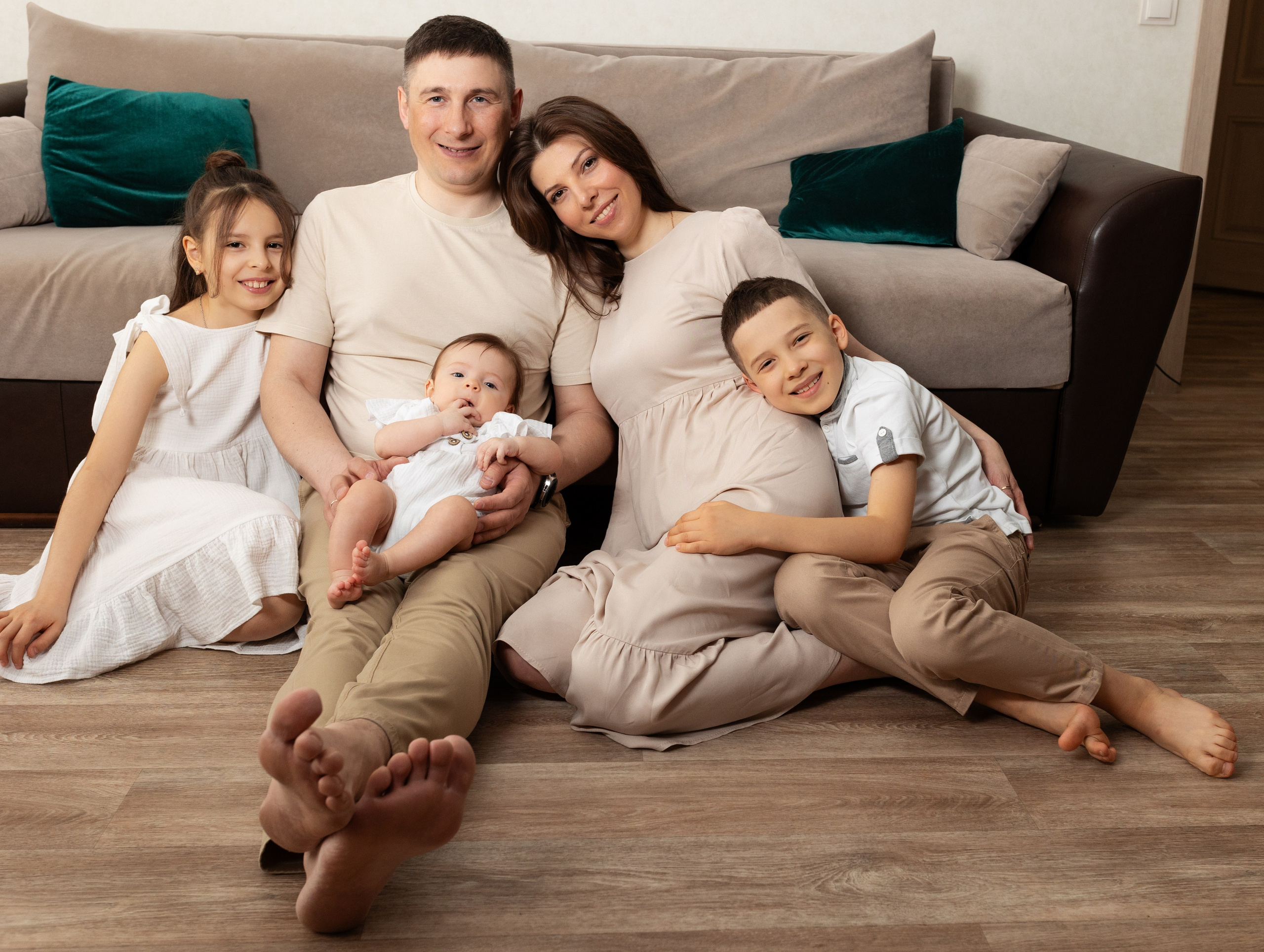 Домашняя фотосессия. Свадебный и семейный фотограф в Рязани Анастасия