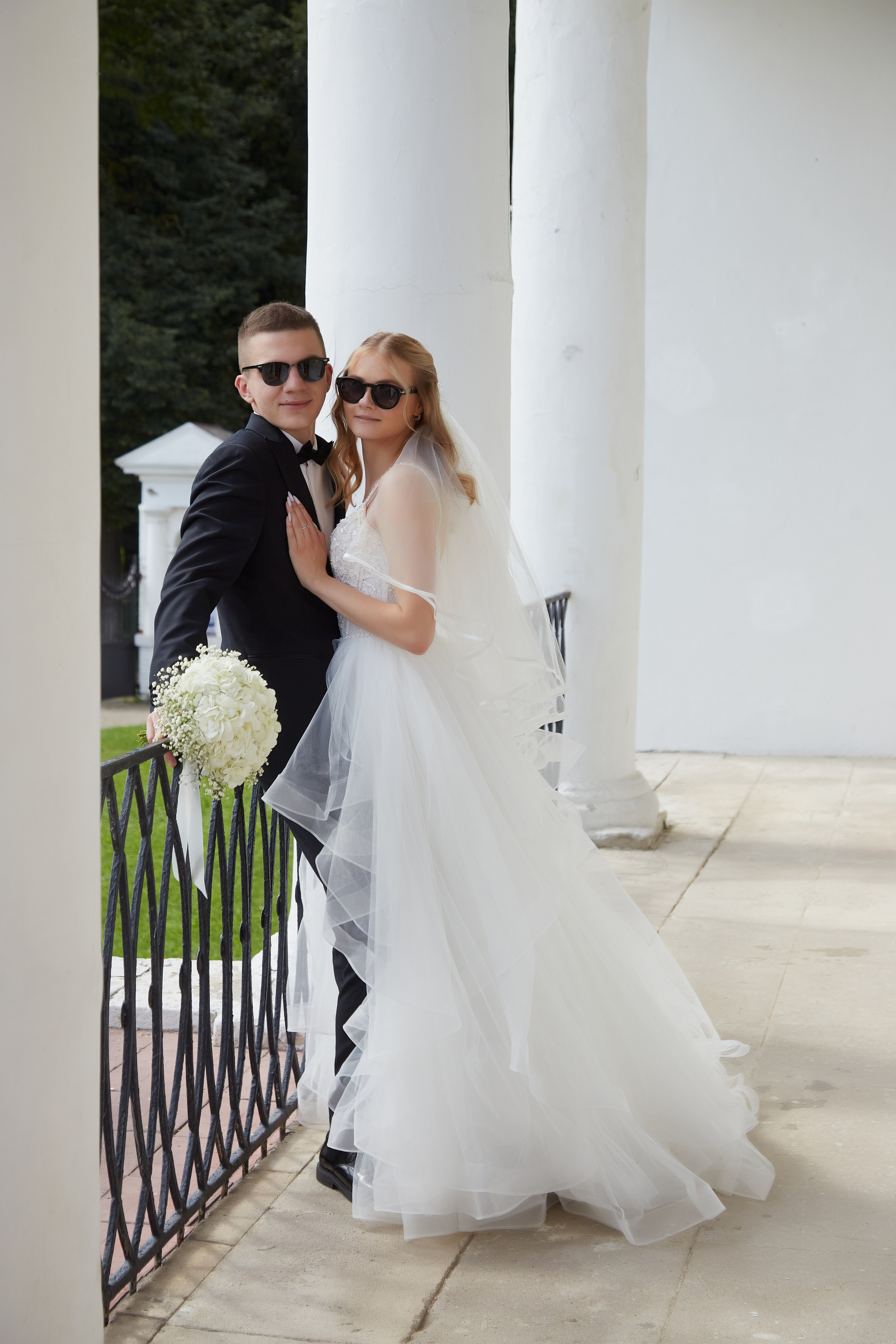 свадебная фотосессия в парке