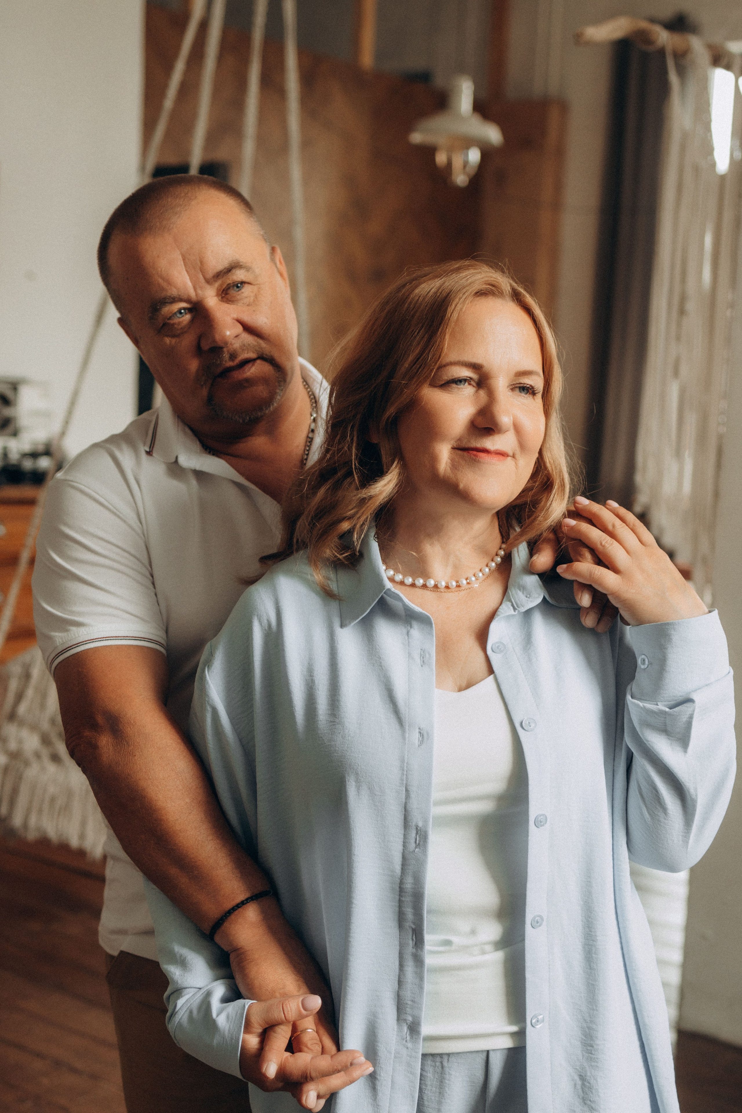 Семейная история в студии. Семейный и женский фотограф в Москве Коновалова Олеся