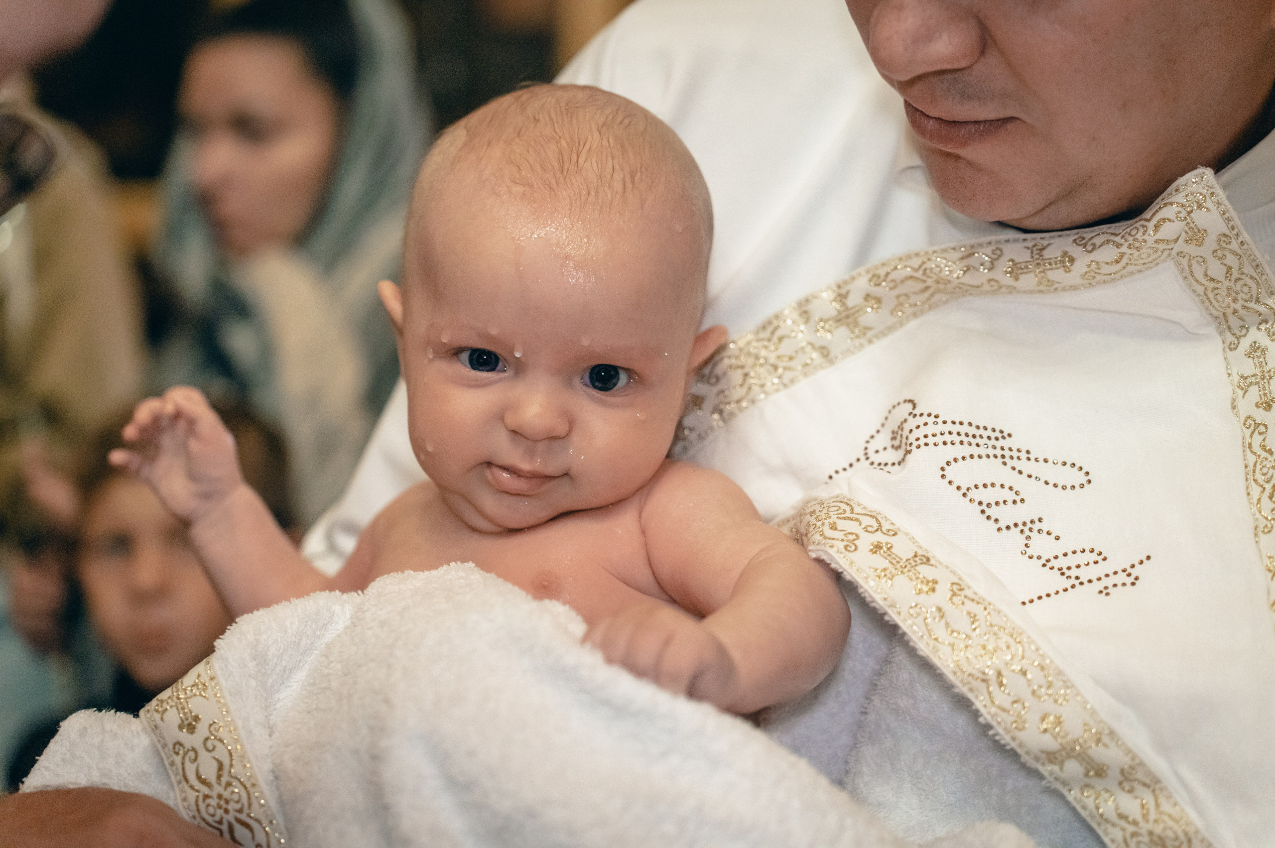 Крещение Макара в с. Дедилово. Фотограф на Крещение Тула и Венчание в Туле, детский и семейный фотограф