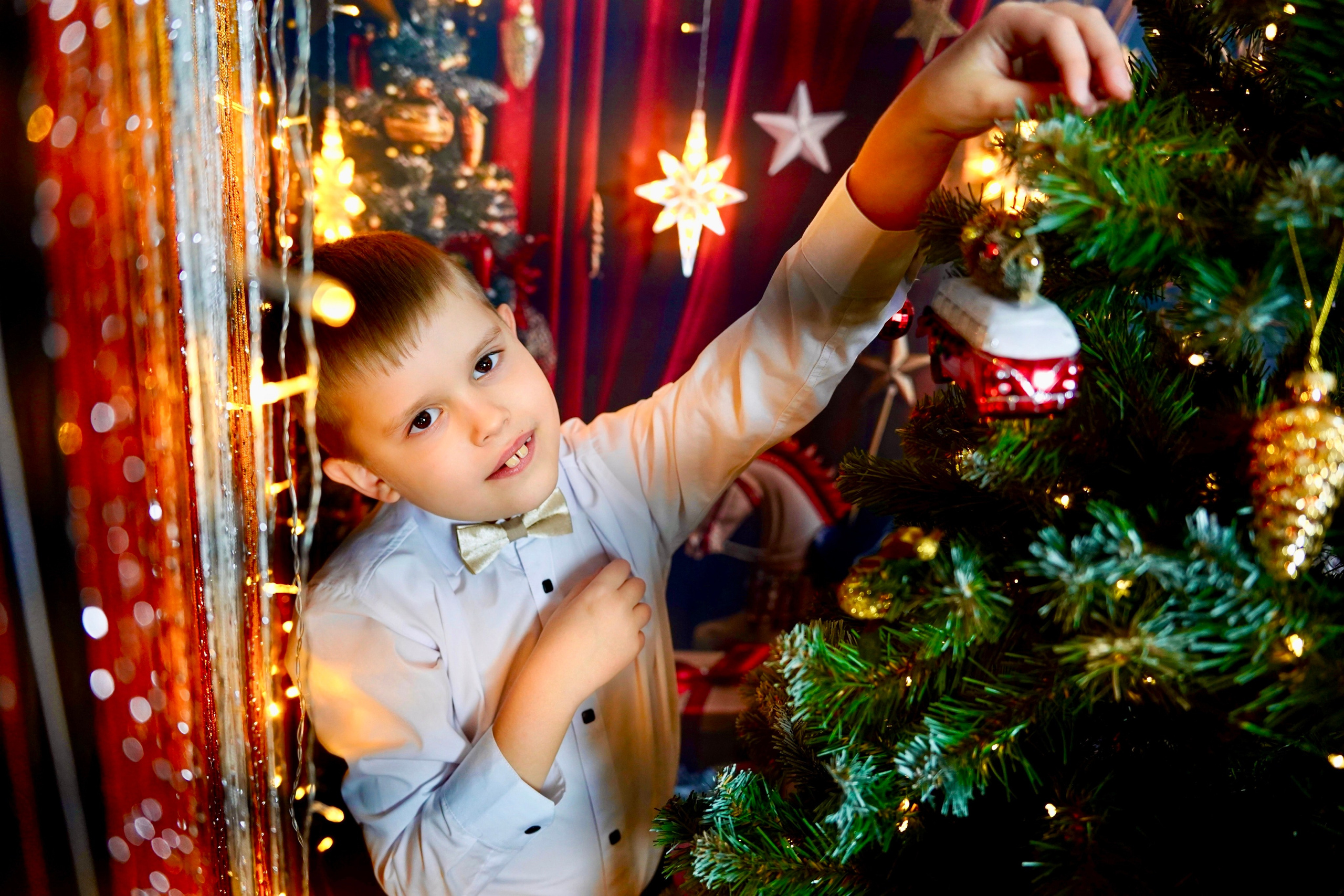 Новогодний фотопроект 2025 № 1. Семейный и детский фотограф Александра Гвоздикова