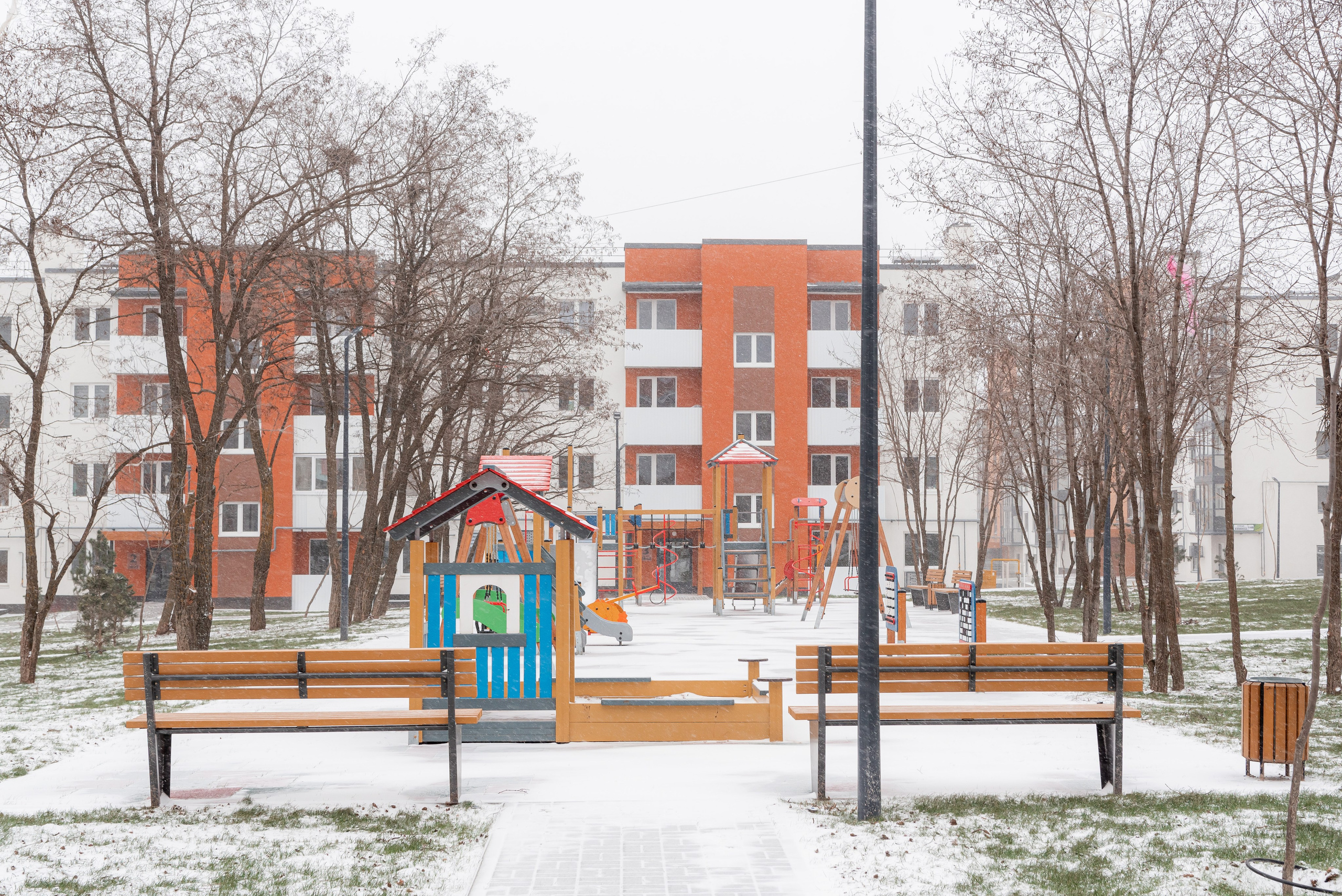 Зимняя съёмка улиц Родниковой Долины. Фотограф в Волгограде и Волжском Александр Горбань