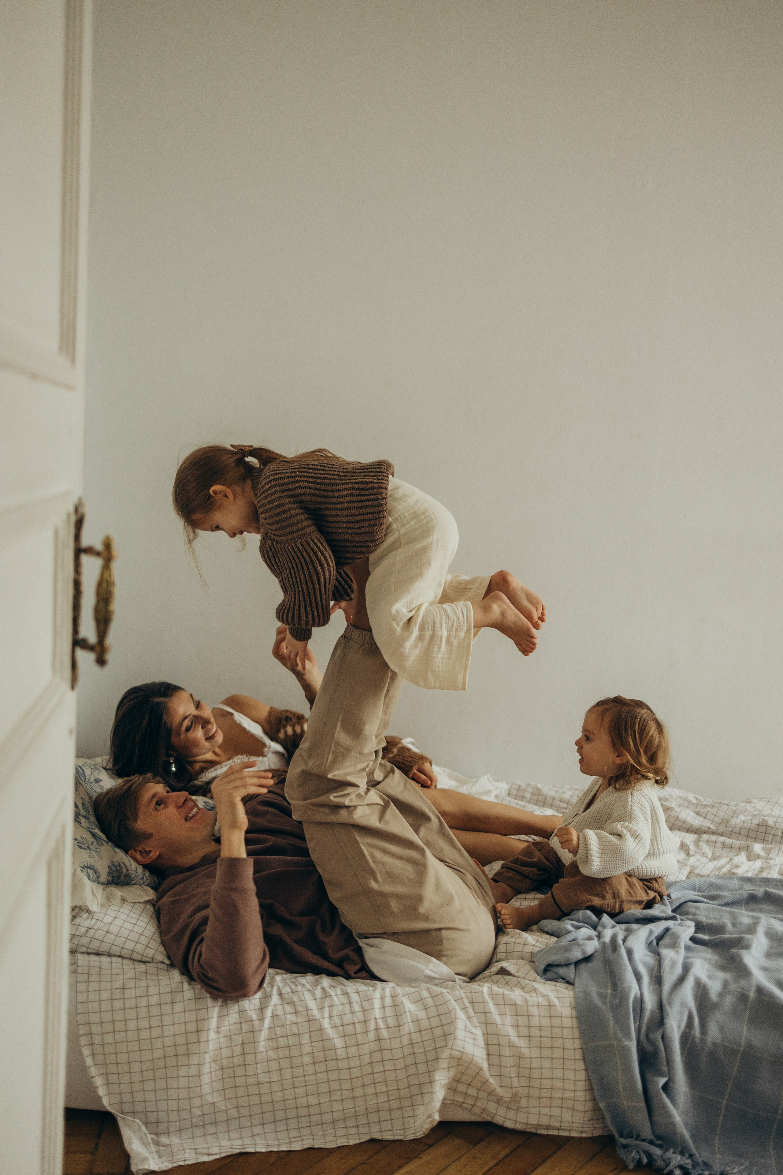 Семейное утро. Семейный фотограф в Москве Бунина Маргарита