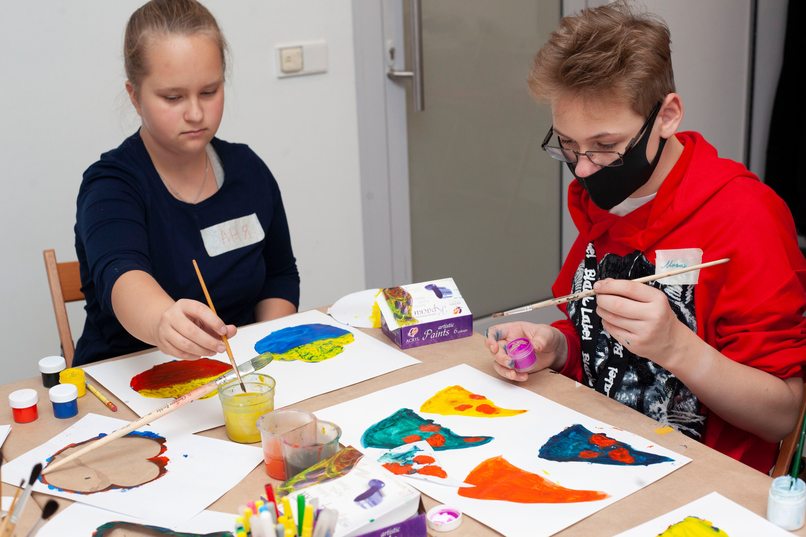 Детский мастер-класс в ММОМА. Stanislav Baryshev — People. Emotions. Atmosphere