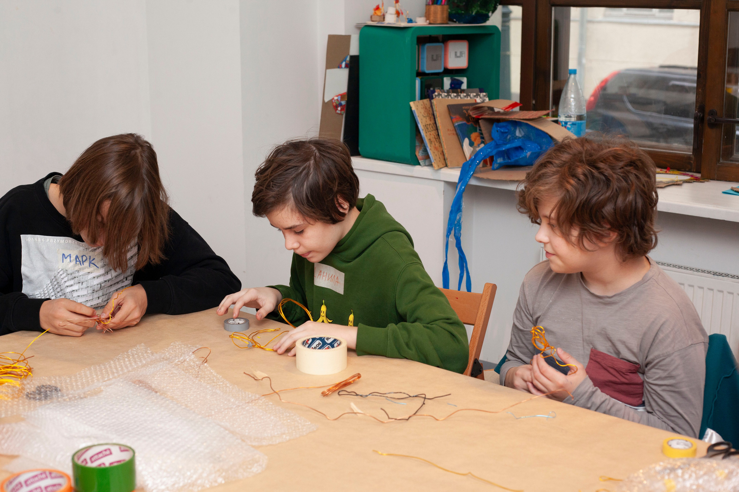 Детский мастер-класс в ММОМА. Stanislav Baryshev — People. Emotions. Atmosphere