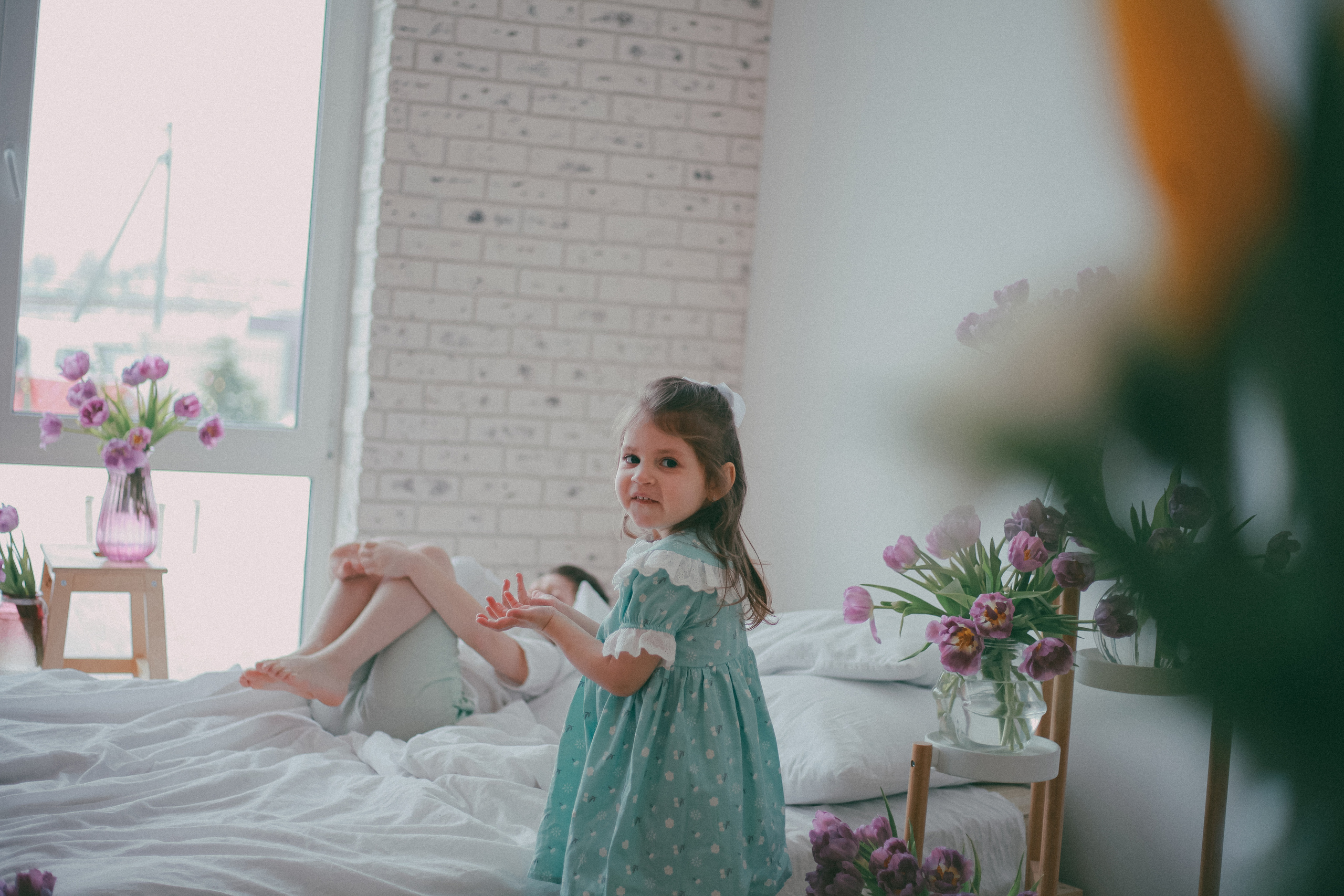 Юля с детками. Портретный фотограф в Москве Анастасия Пимова