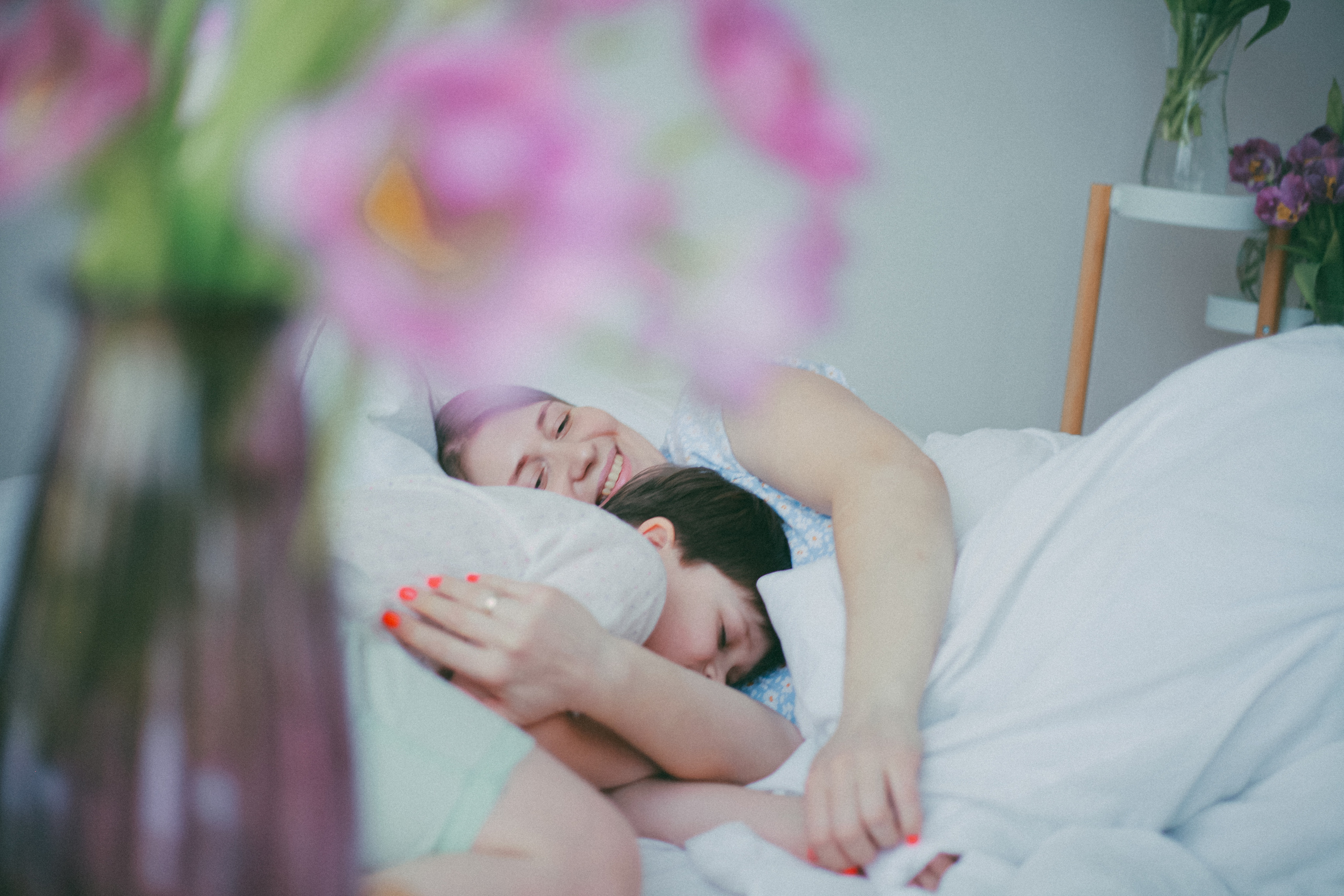 Юля с детками. Портретный фотограф в Москве Анастасия Пимова