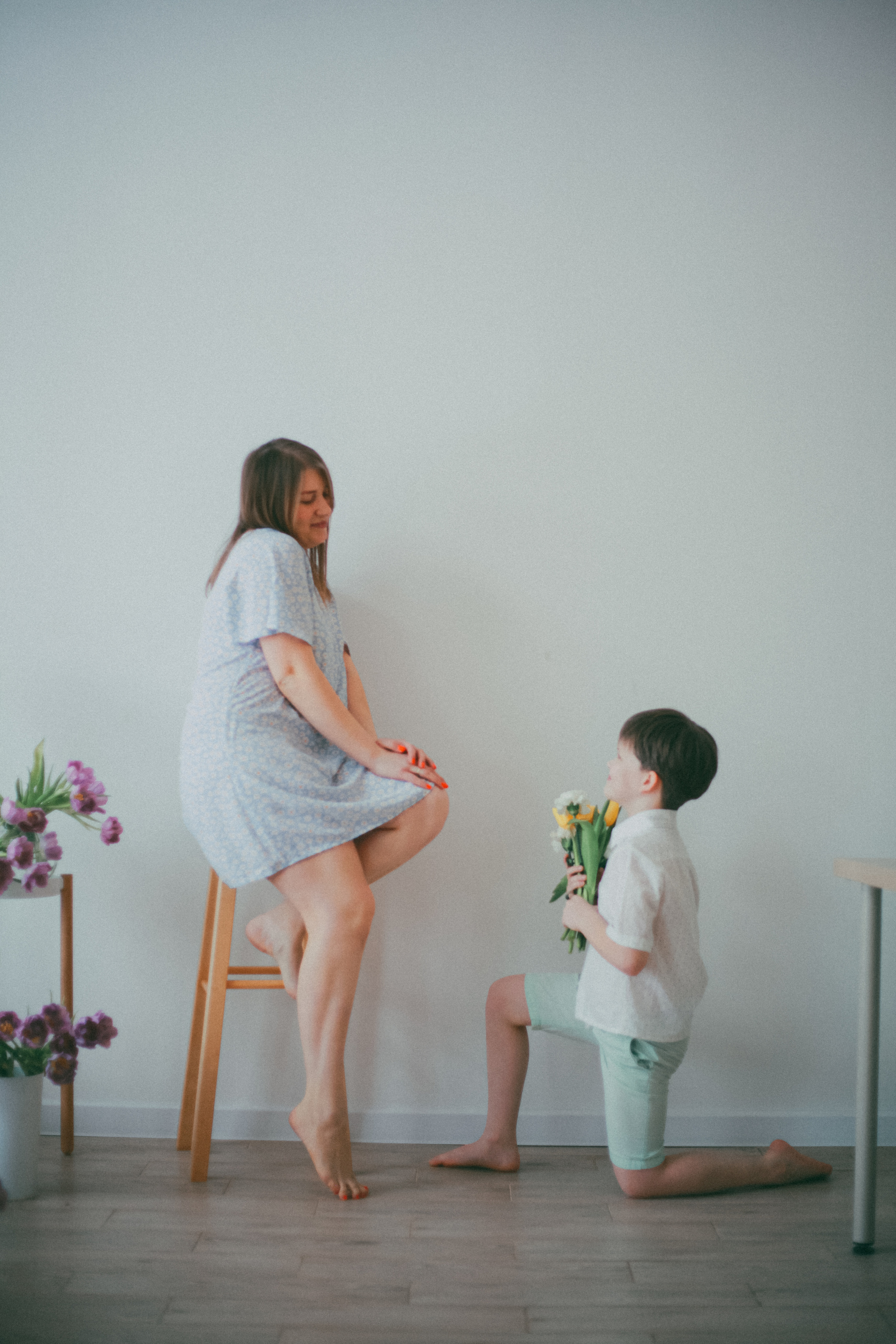 Юля с детками. Портретный фотограф в Москве Анастасия Пимова