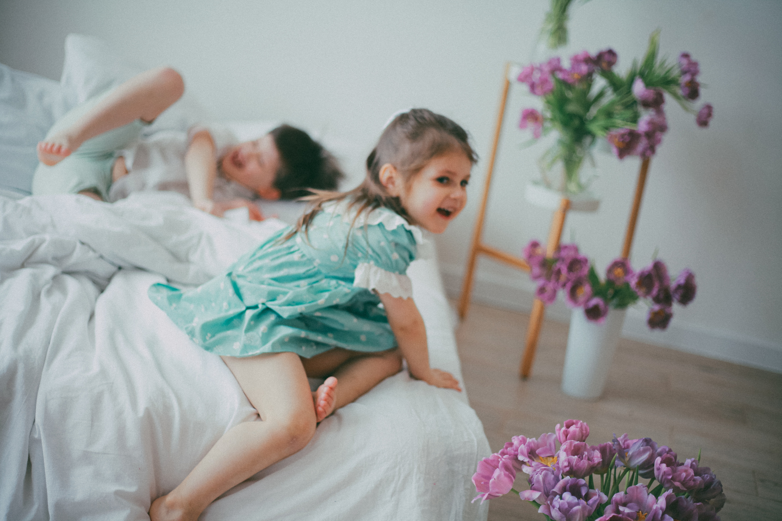 Юля с детками. Портретный фотограф в Москве Анастасия Пимова