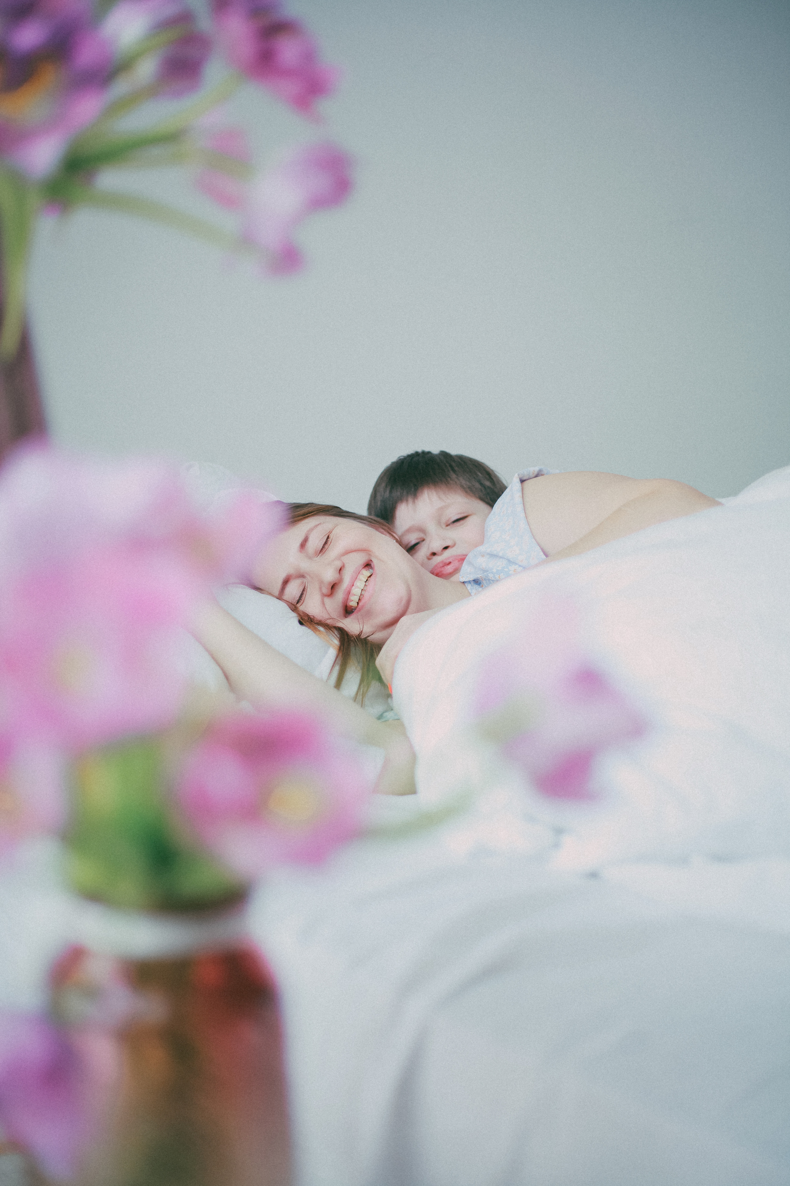 Юля с детками. Портретный фотограф в Москве Анастасия Пимова