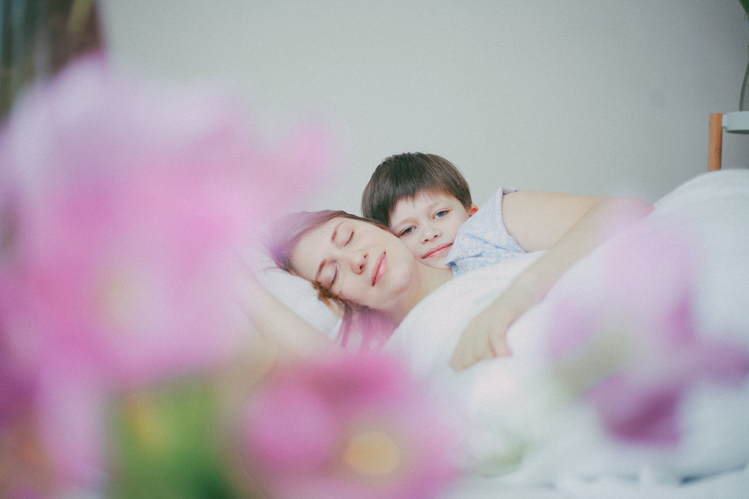 Юля с детками. Портретный фотограф в Москве Анастасия Пимова