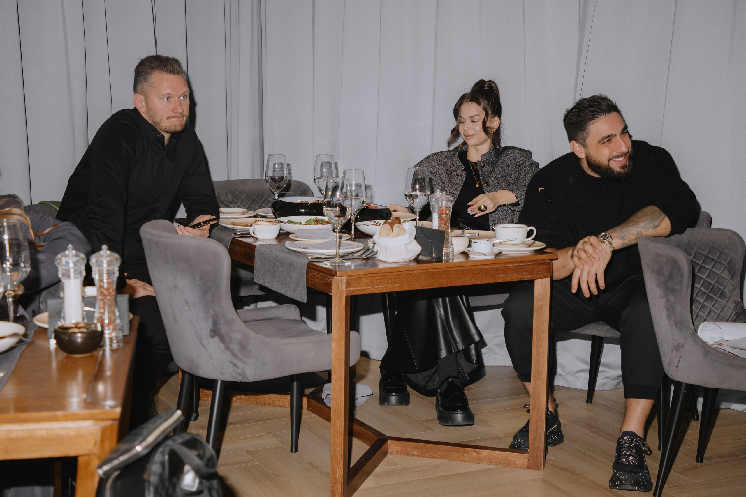 Бизнес завтрак на 89 этаже. Фотограф в Москве и Санкт-Петербурге Дарина