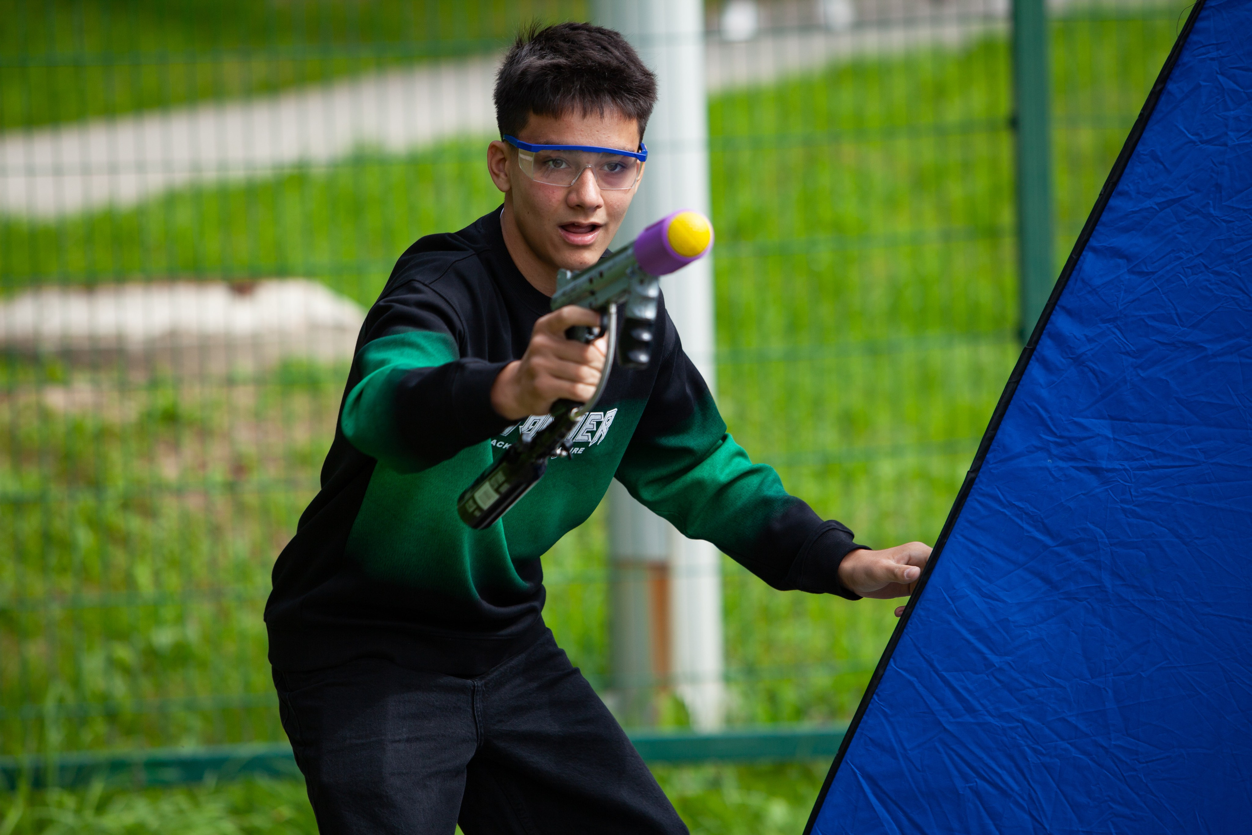 Базукобол на День Города. Кутузов Евгений Фотограф в Южно-Сахалинске