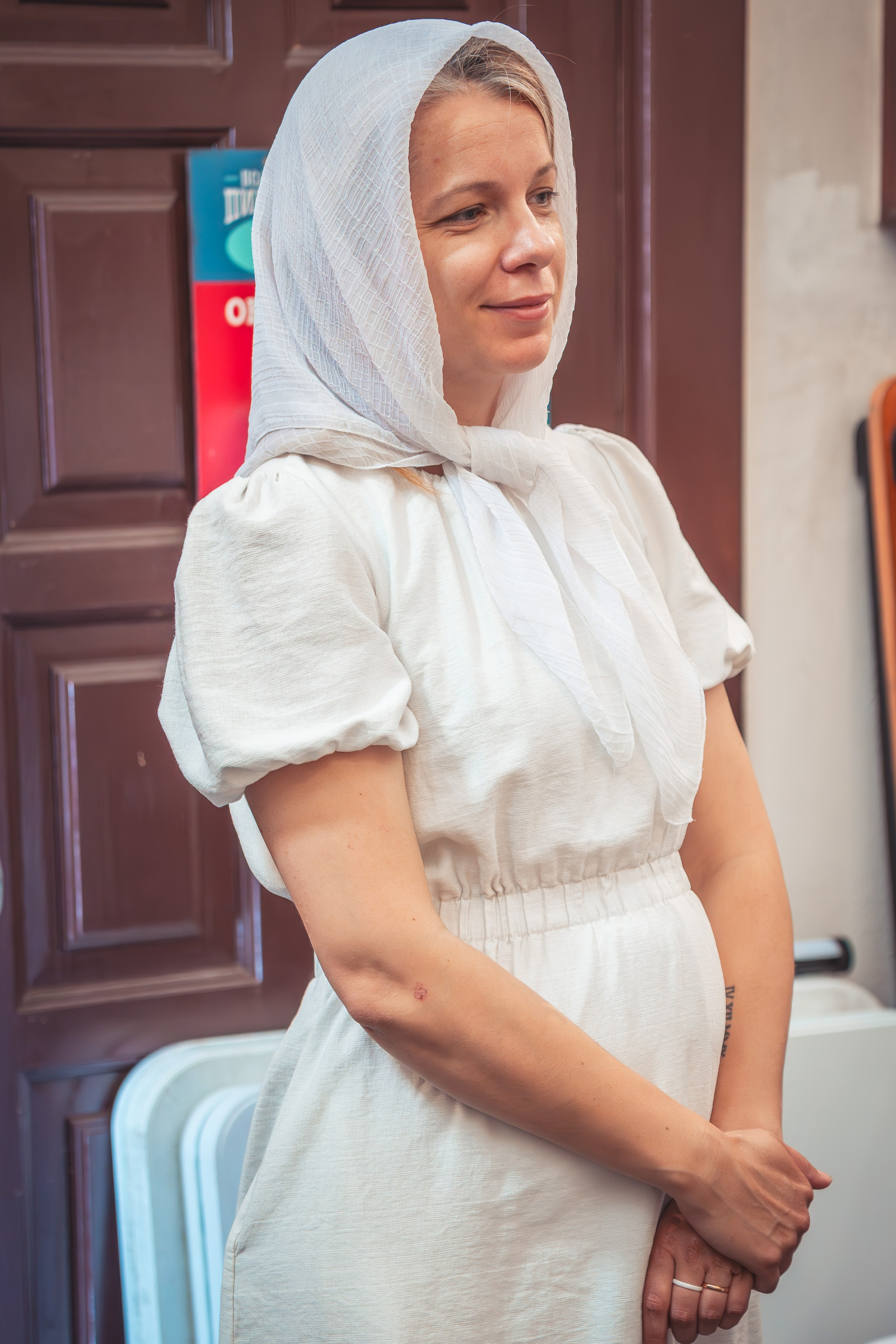 Крещение Анастасии в храме Михаила Тверского. Фотограф Евгений Егоров