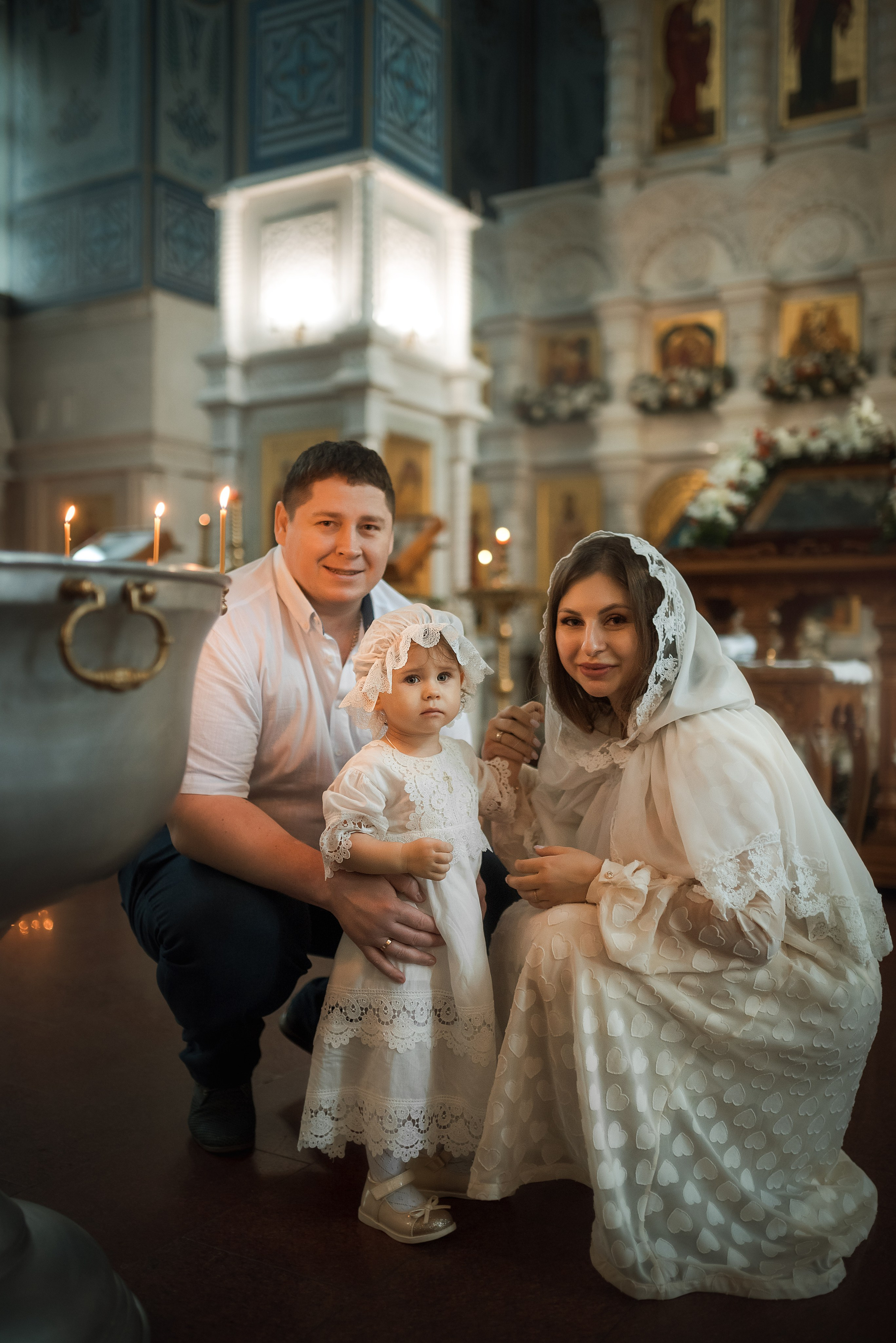 Таинство Крещения. Профессиональный семейный и церковный фотограф в Ростове-на-Дону