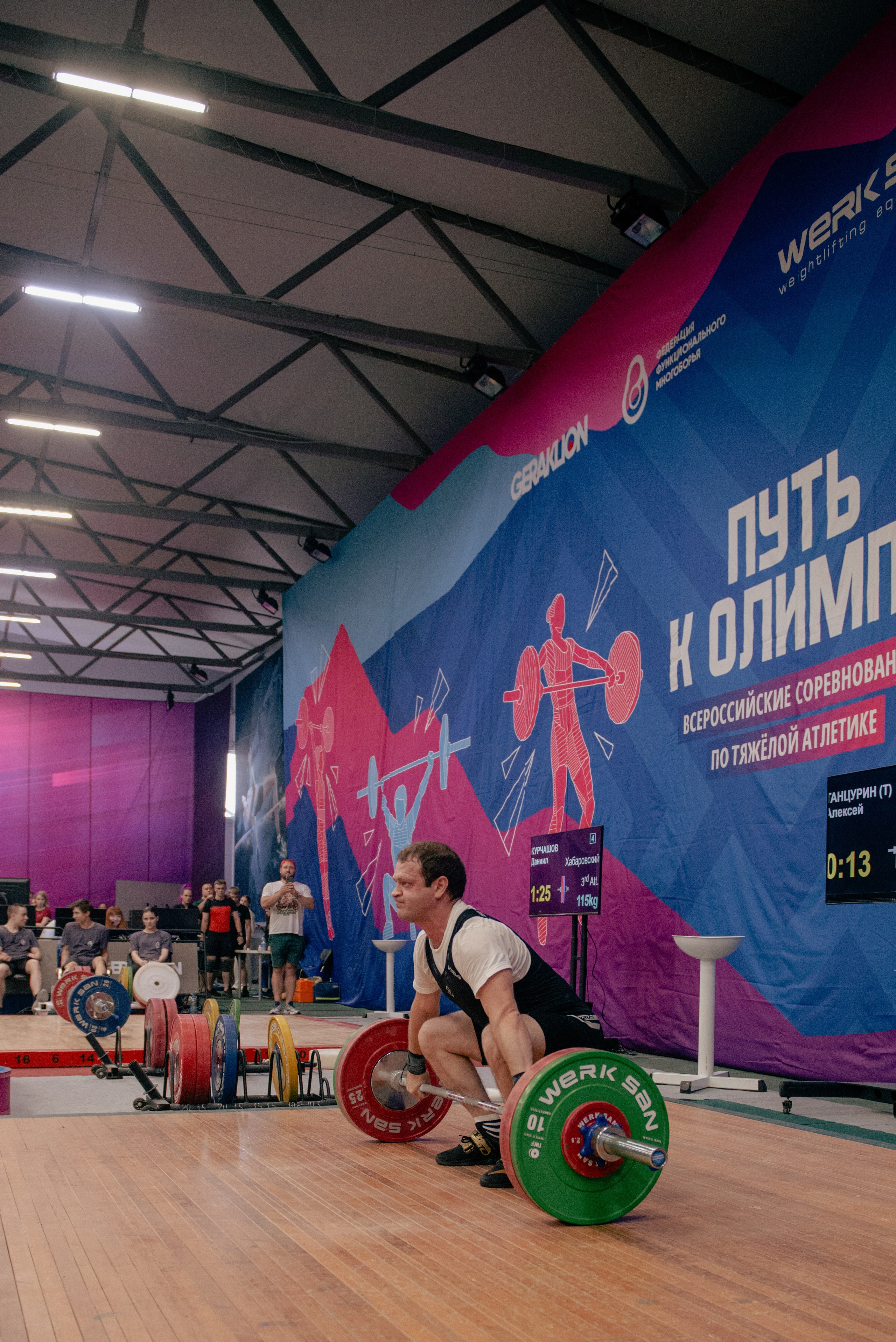 Тяжелая атлетика. Коммерческий фотограф в Москве Билуши Василиса