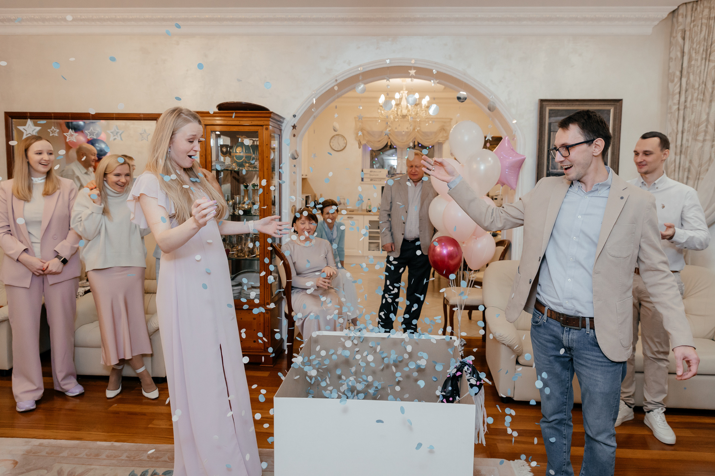 Gender Party дома