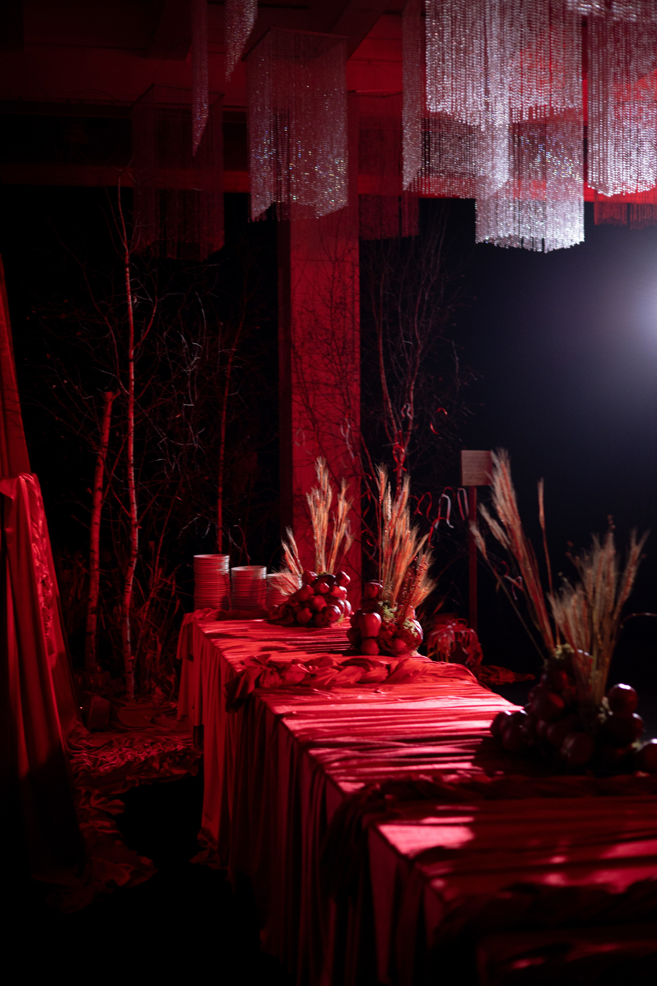 Новогодний корпоратив в фольклорном стиле. Особняк Лемана. Оформление свадеб, декор свадеб Вера Маркова, Москва