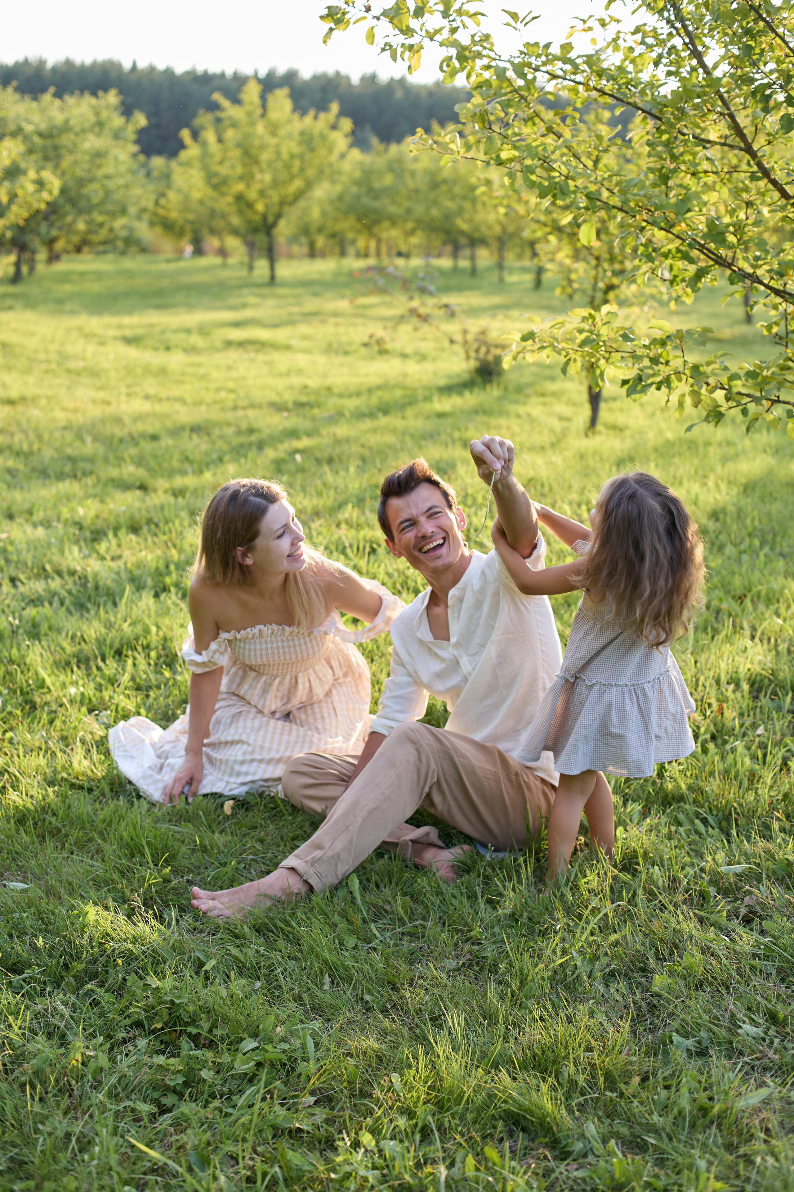 Летняя фотосессия в парке. Фотограф в Москве и Одинцово Кравченко Кристина
