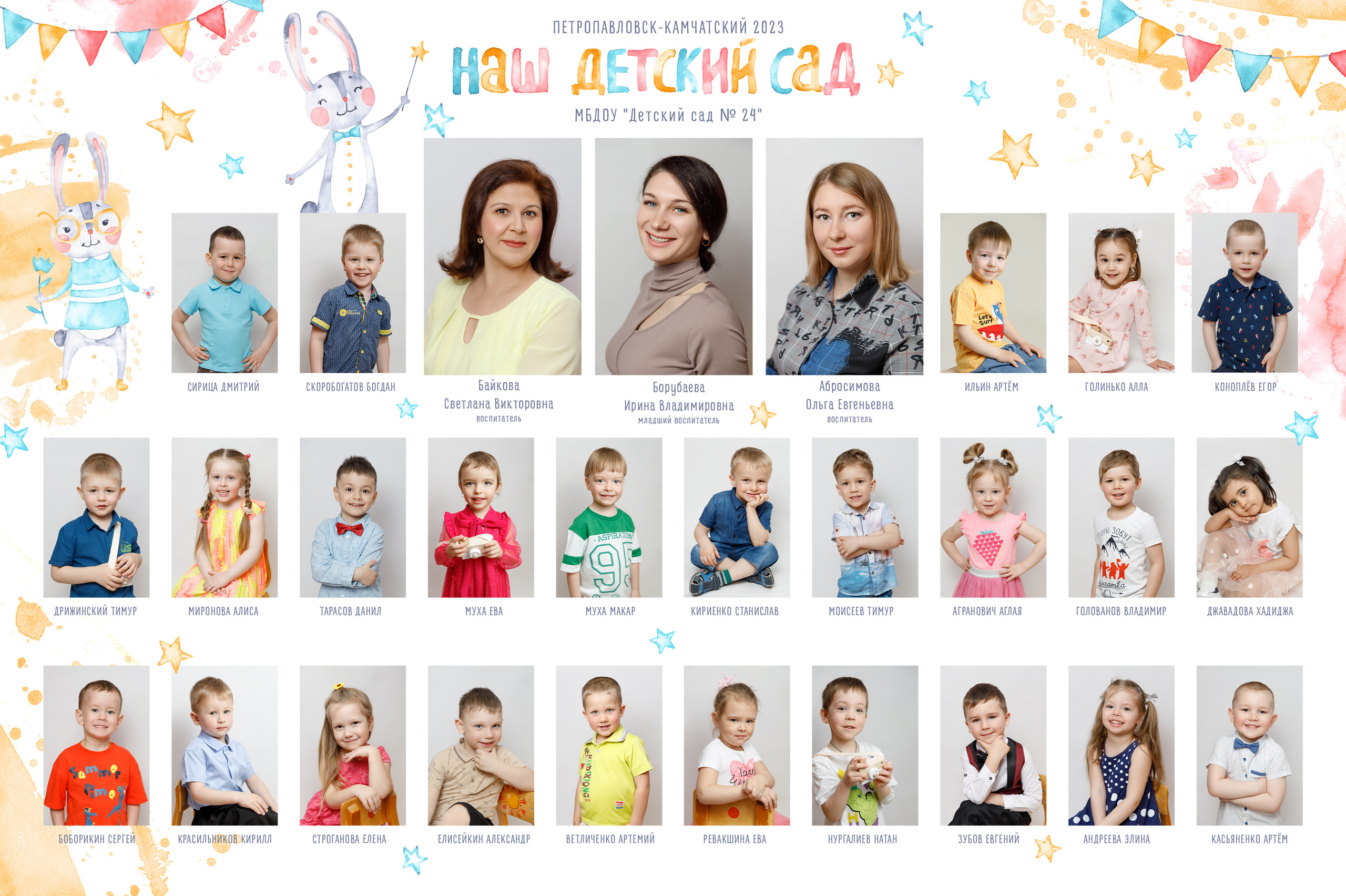 Детские сады. Авето фото. Выпускные альбомы Камчатка