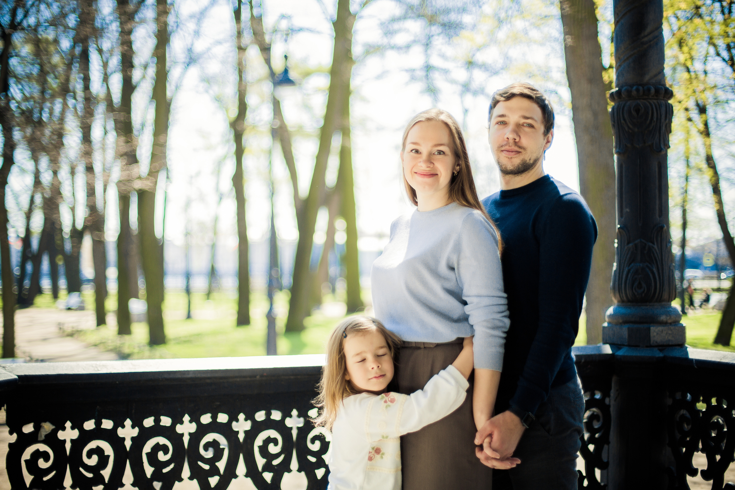 Катюшка, Мама и Папа. Детский, свадебный и семейный фотограф Юлия Курбатова, Санкт-Петербург