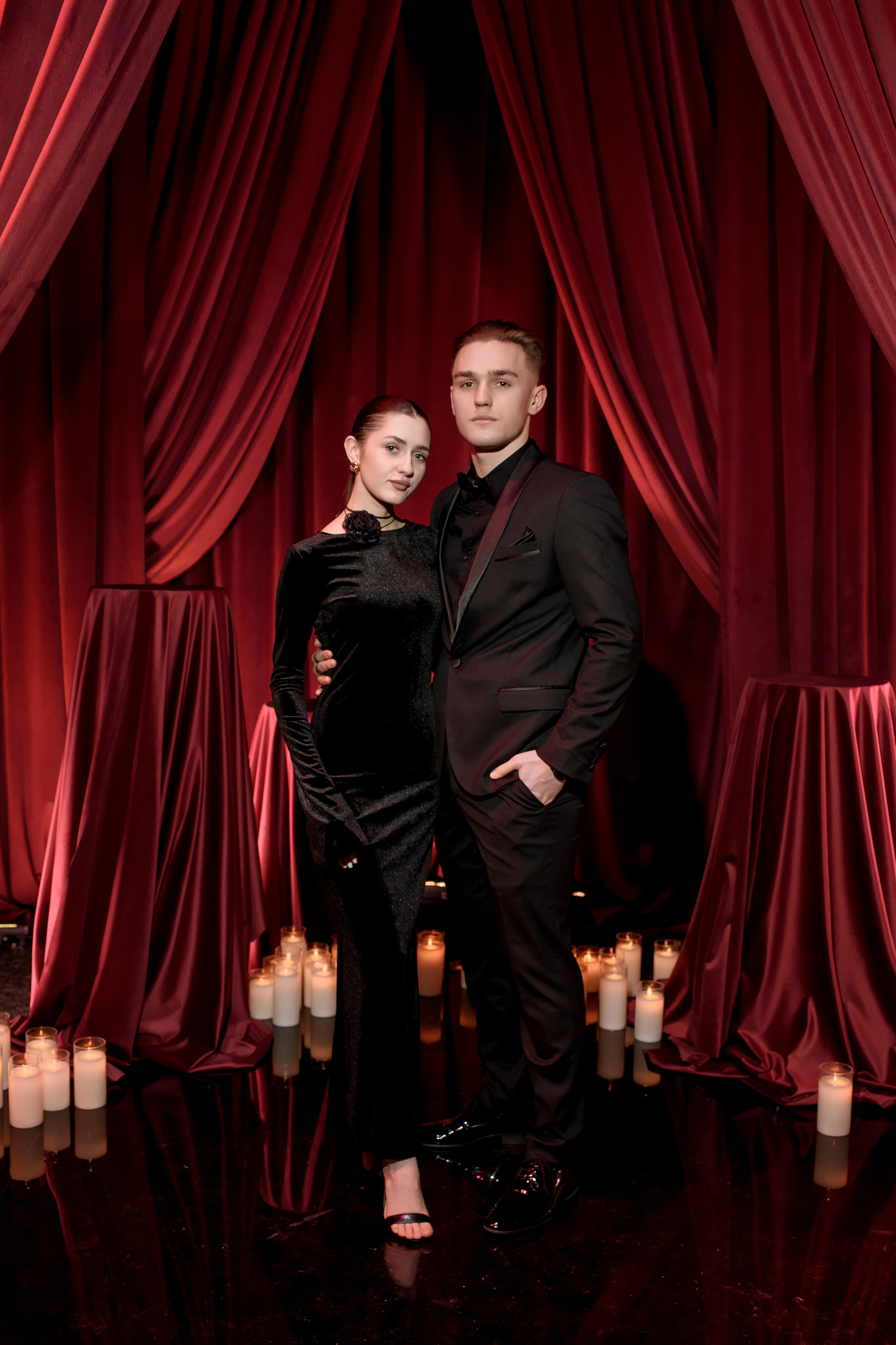 Корпоративные события. Алина Посторонка и Дима Мурашов