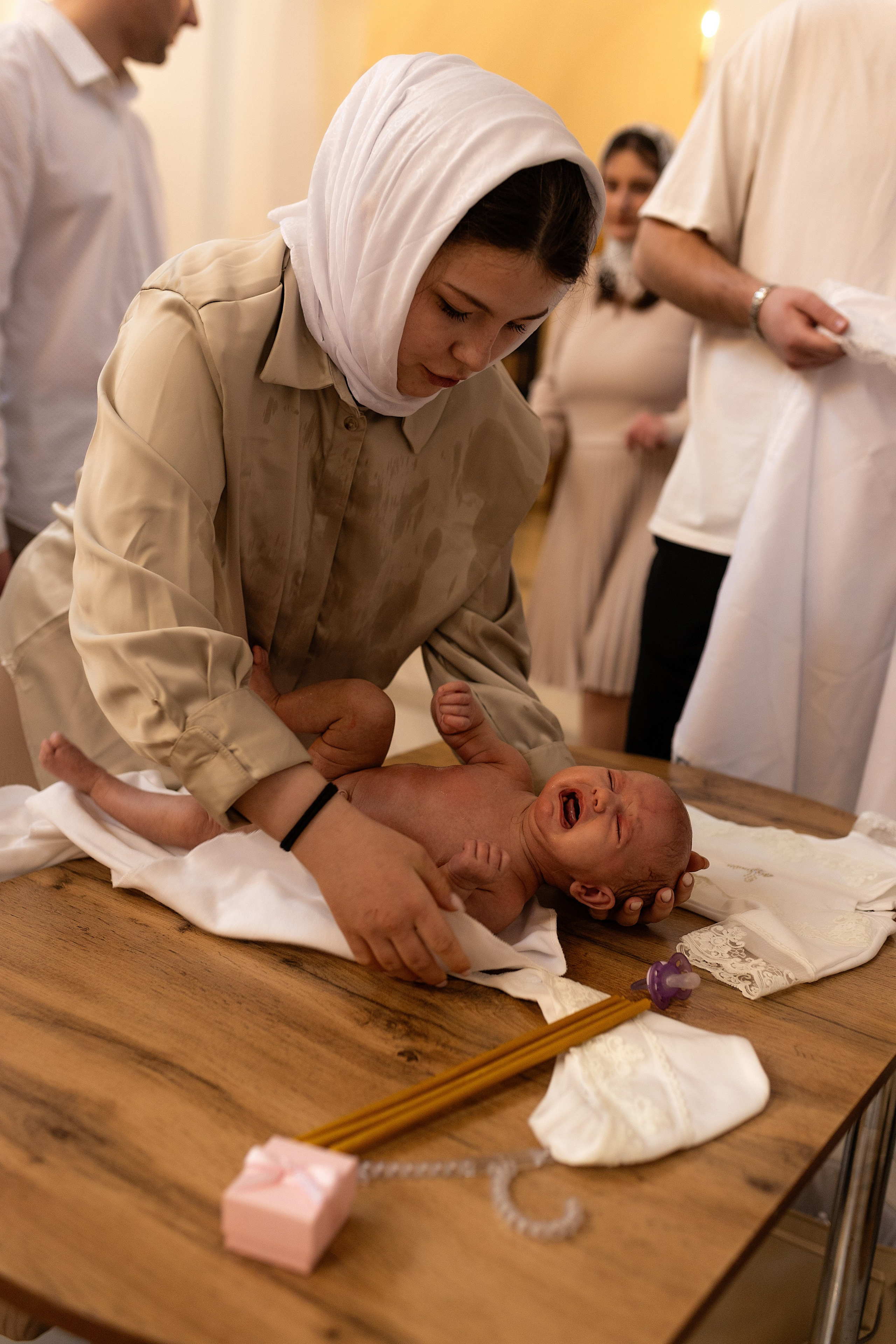 Таинство крещения Алисы. Фотограф в Железнодорожном и Балашихе