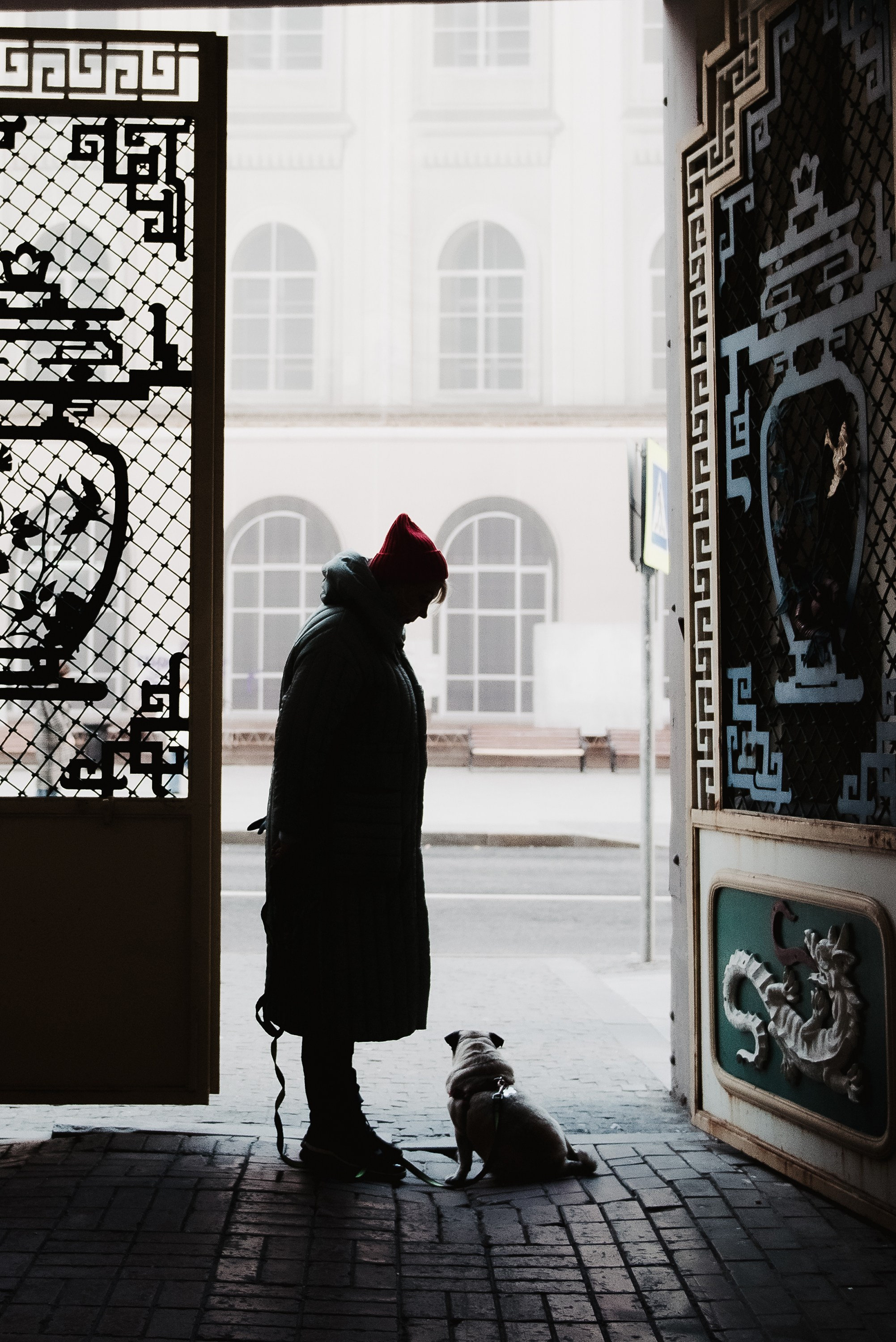 Ольга и Потапум. Прогулка к чайному дому. Семейный Фотограф в Москве Ирина Хохлова