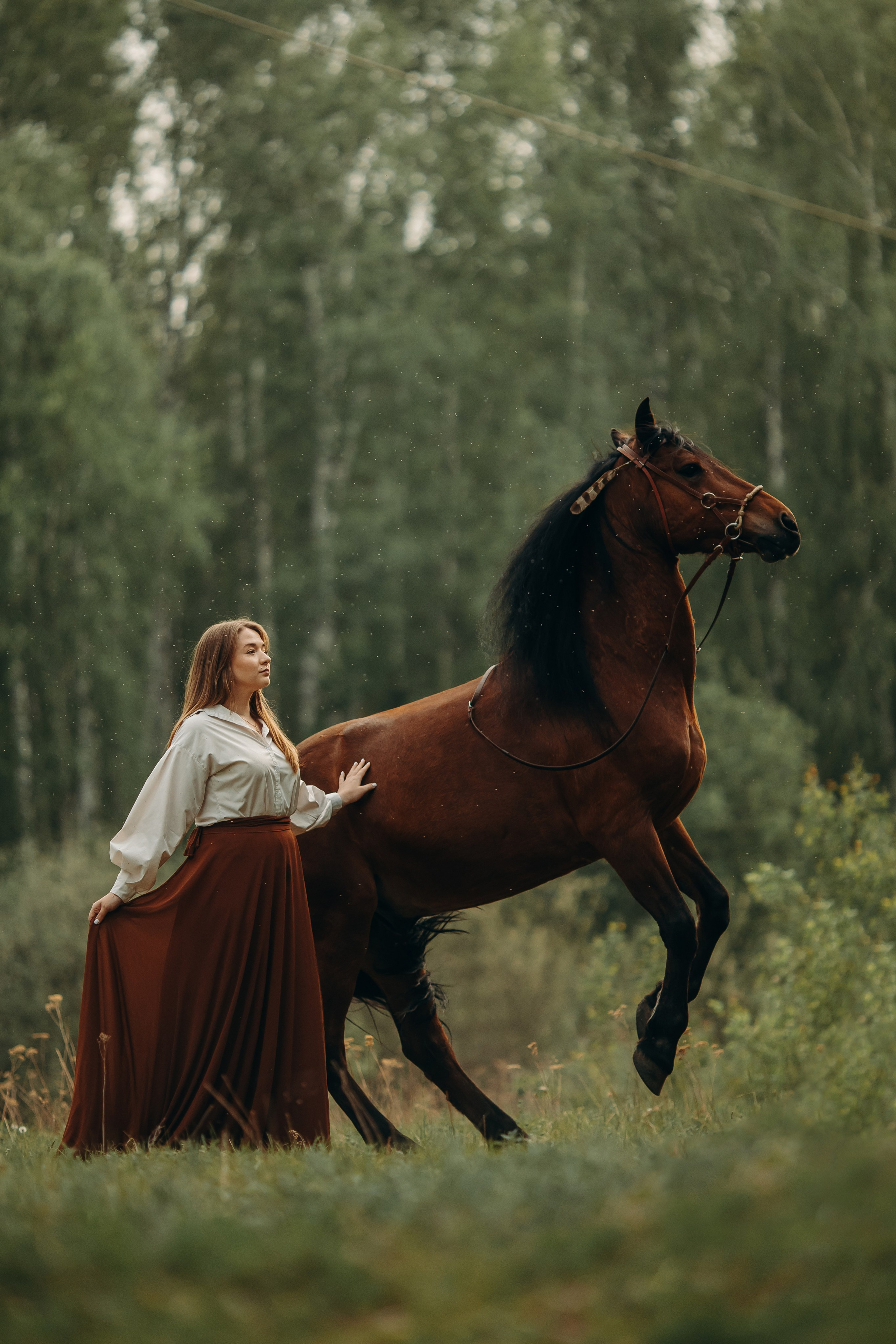Ксения и Талисман. Анна Молчанова конный фотограф в Тюмени | фотосессии с лошадьми Тюмень