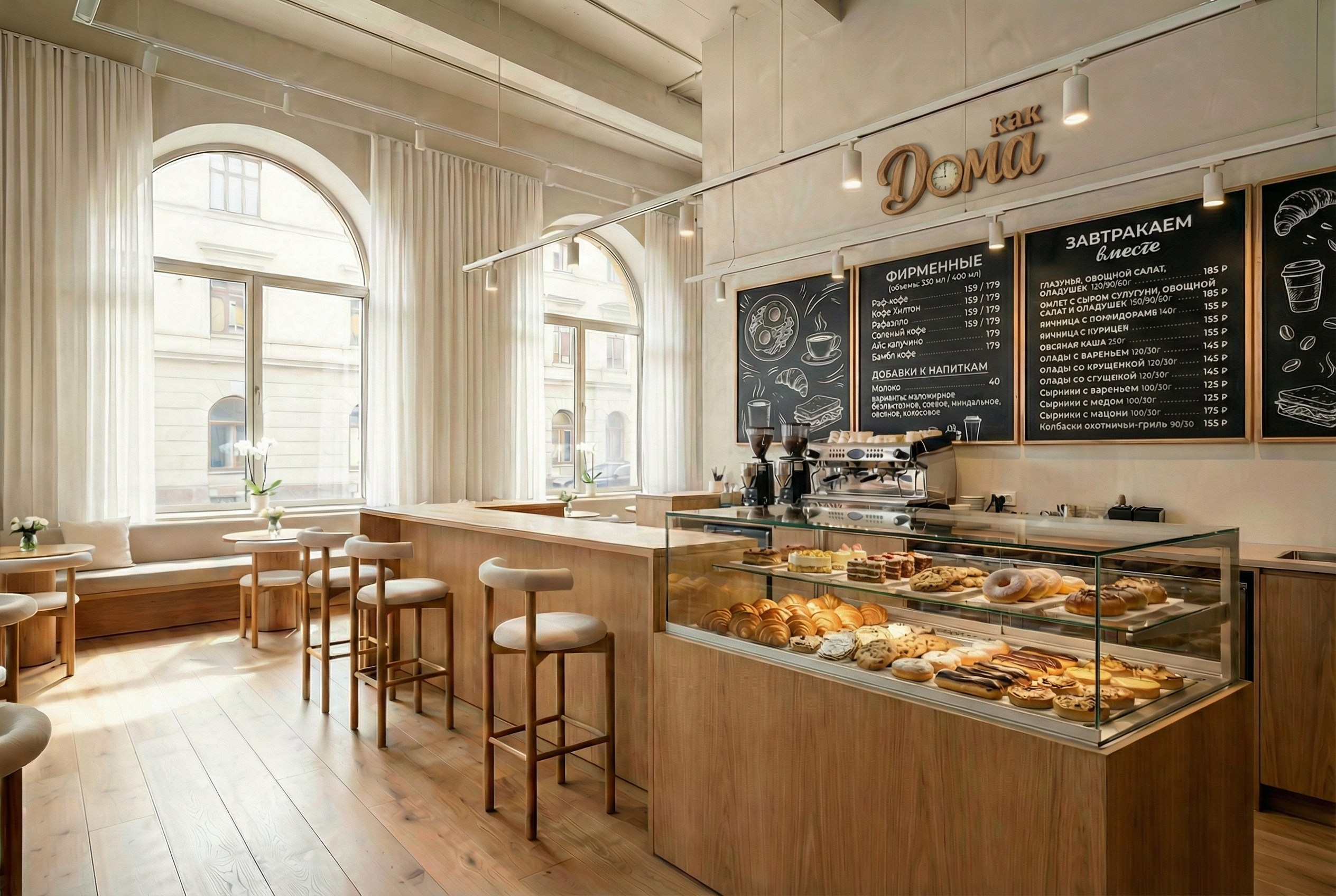 Проект кафе «Как Дома». Выпускные Альбомы и Фотосессии п. Кавалерово