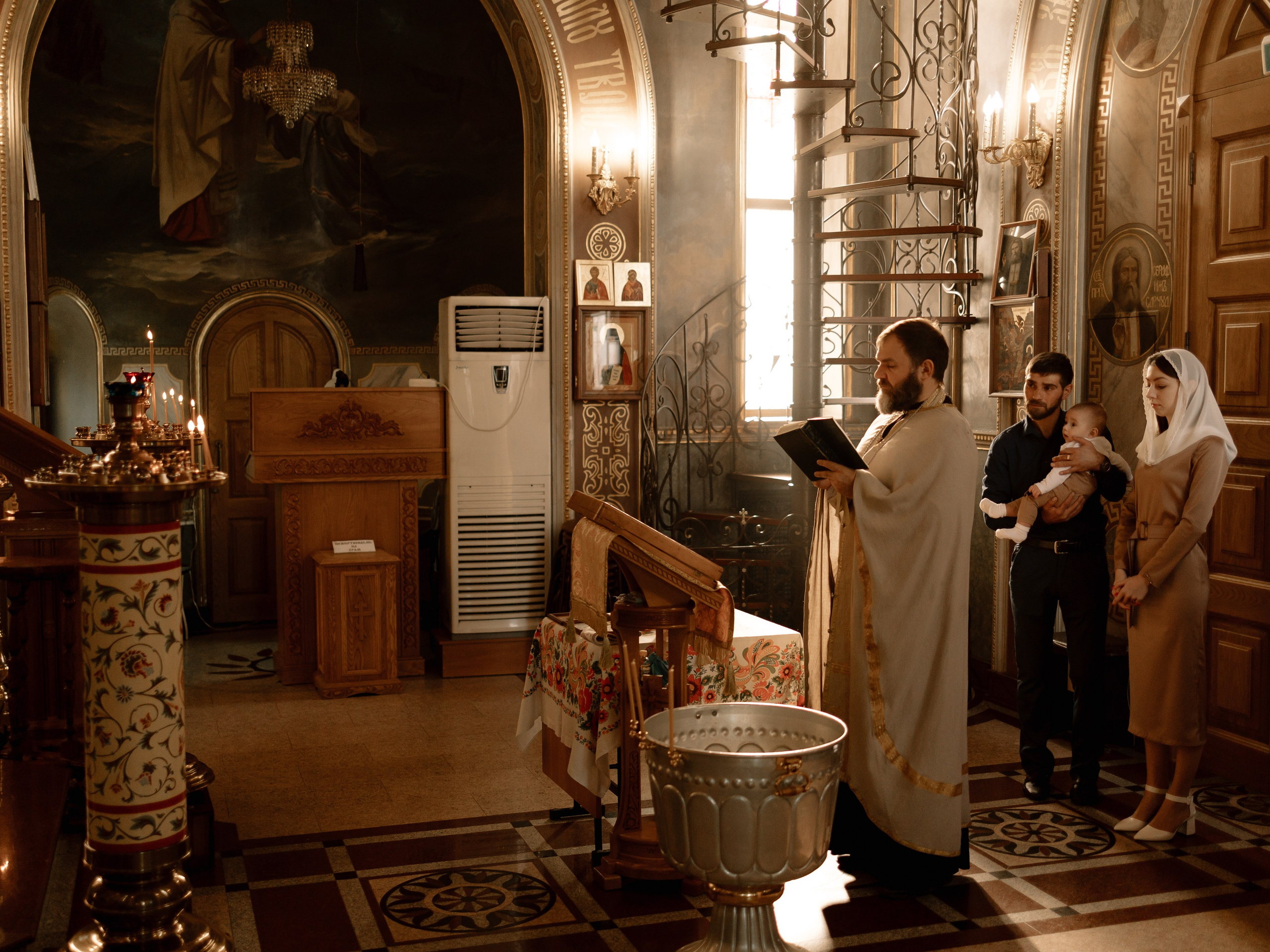 Крещение Тимура. Семейный фотограф в Краснодаре Храмова Анна