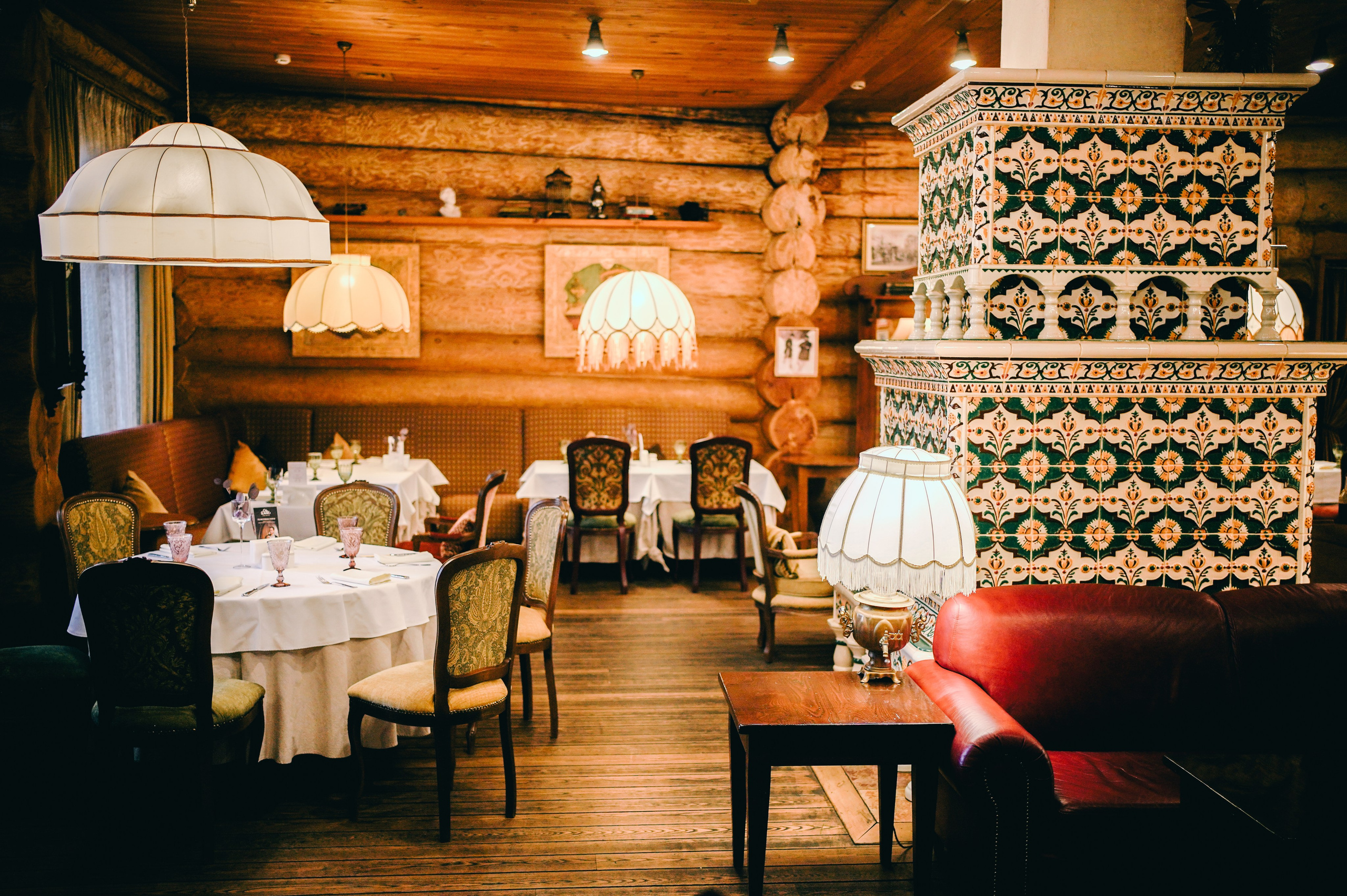 Съемка для ресторана «На Даче». Главная