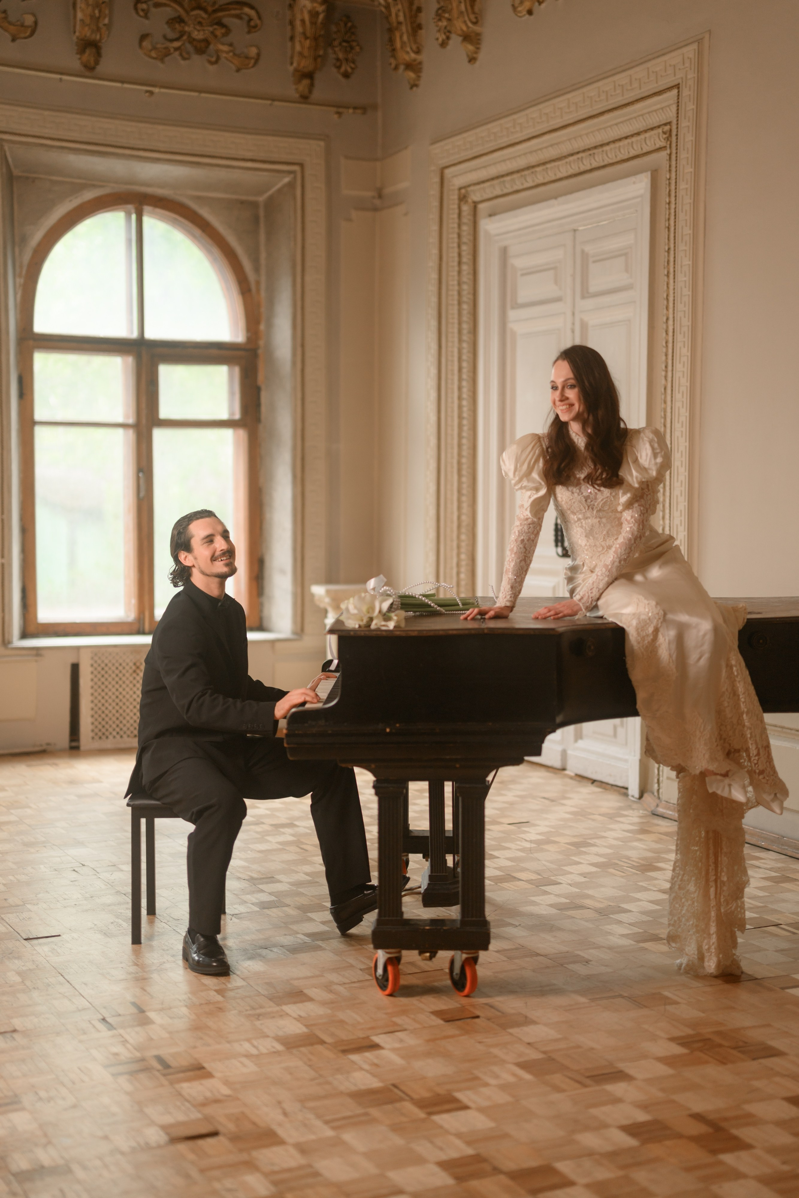 Свадебная фотосессия в усадьбе 21 kult. Semerlina.ru