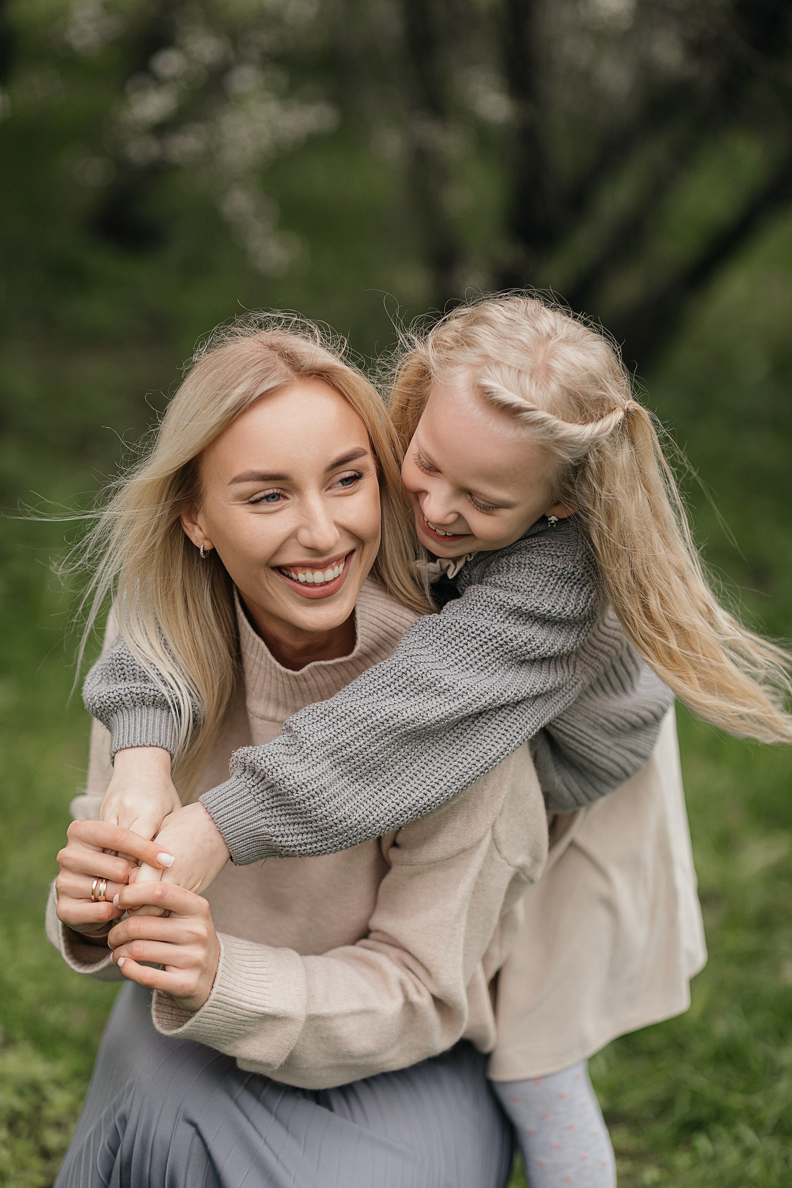 Кристина и дочки. Фотограф Москва