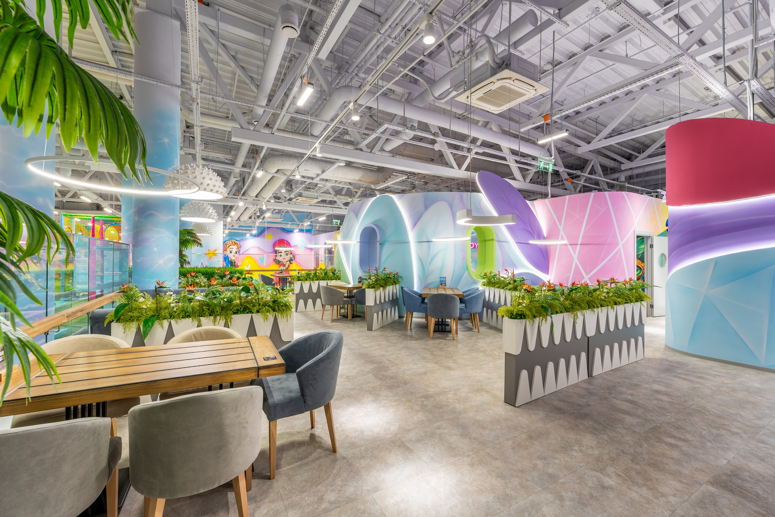 Парк развлечений Joki Joya Лефортово. Интерьерный фотограф Александра Солдатова