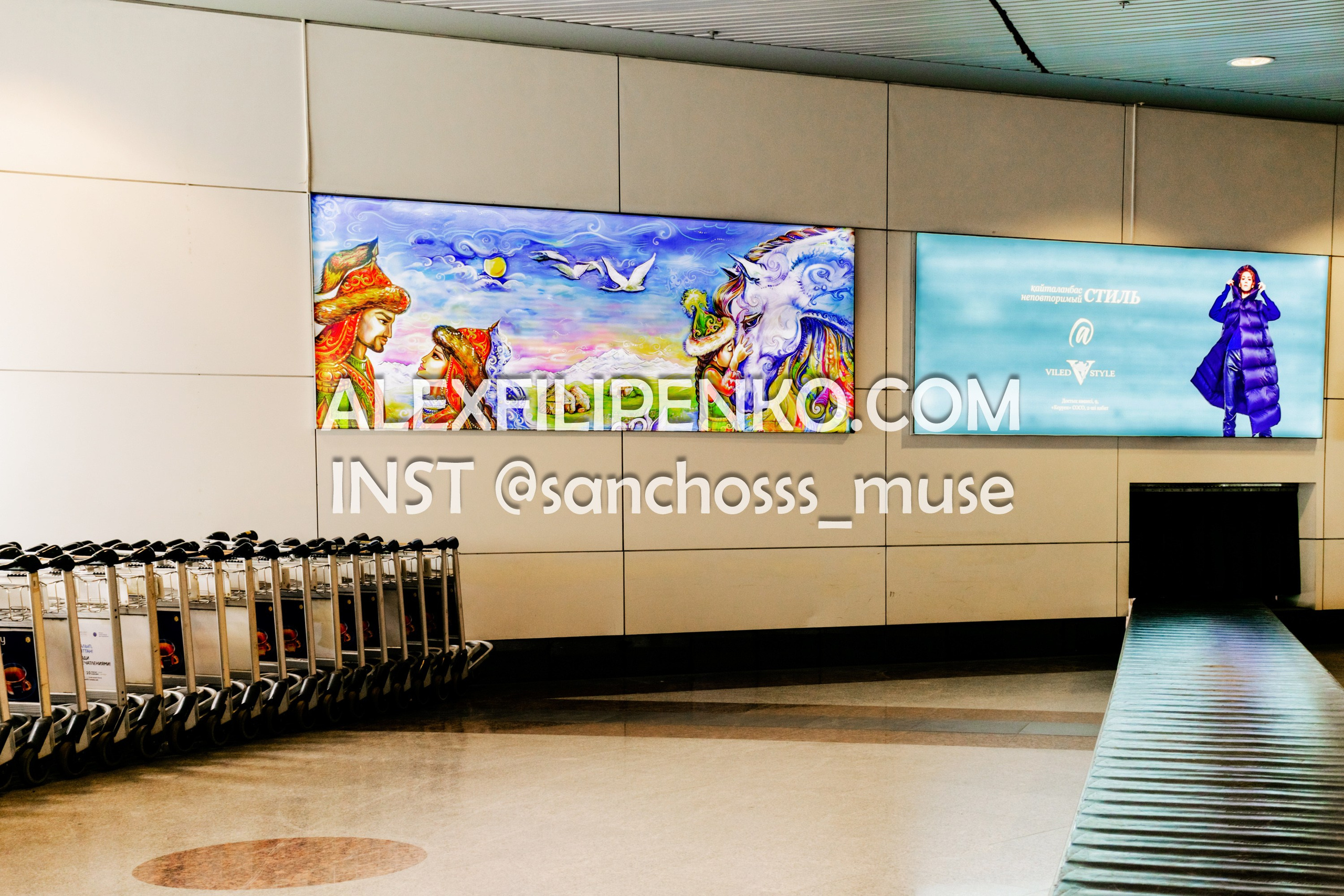 Фотосъемка для рекламного оператора MYD Production в Аэропорту Астаны. Фотограф интерьера недвижимости и архитектуры в Астане